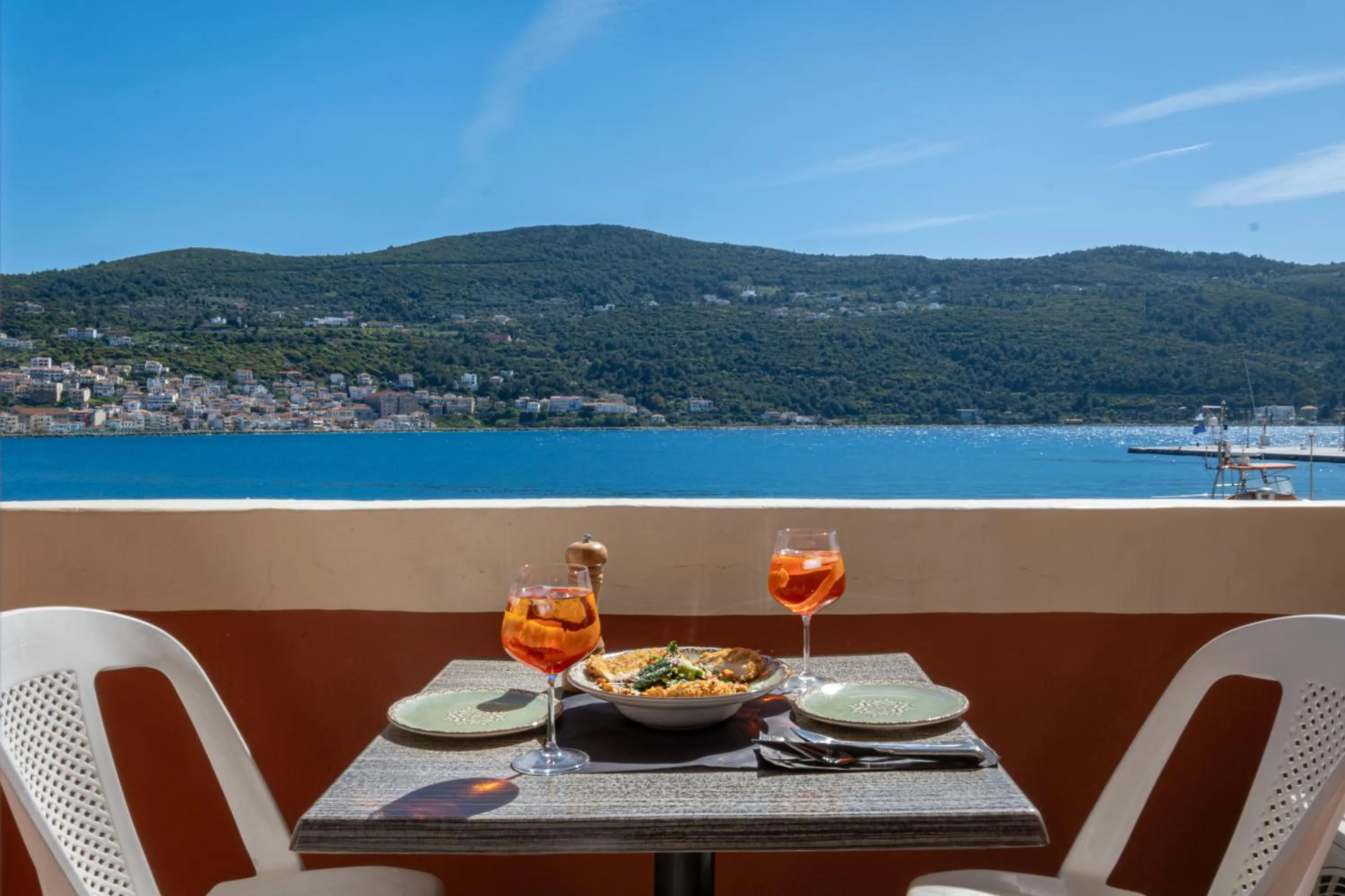 Balcony/Terrace in Samos Hotel