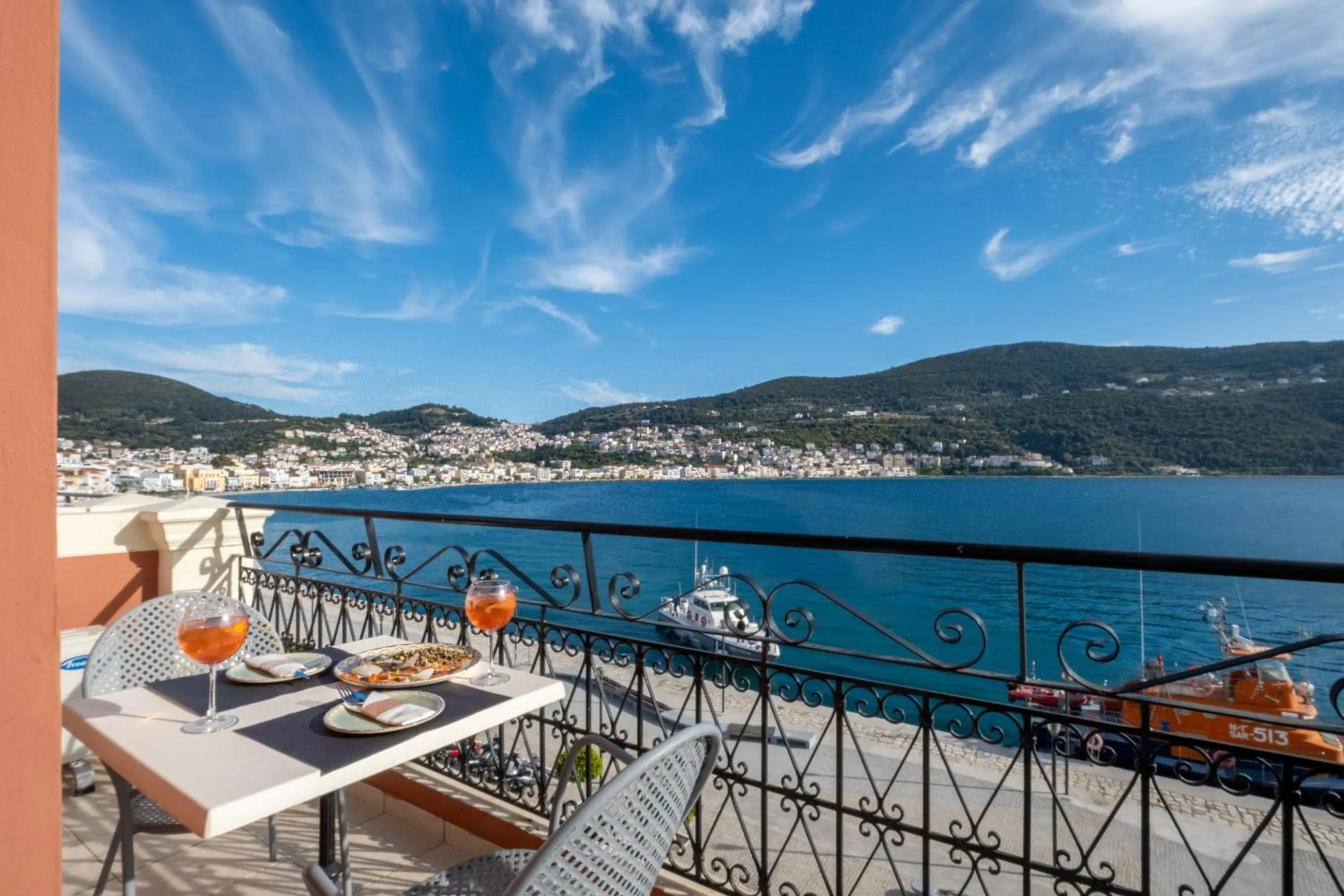 Balcony/Terrace in Samos Hotel