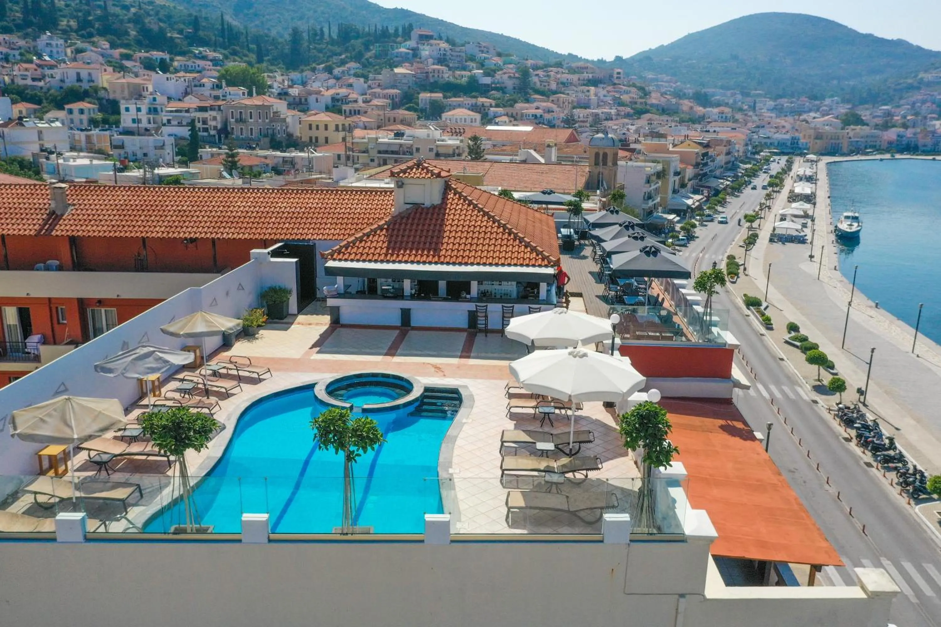 Property building in Samos Hotel