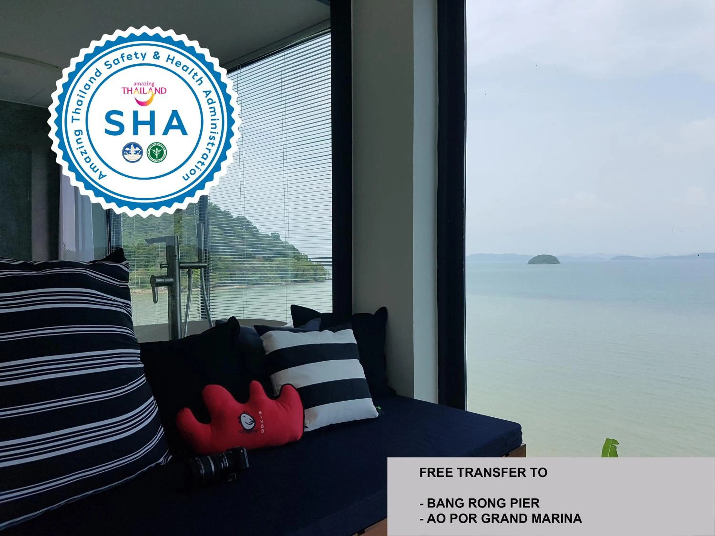Sea view in 8IK88 Resort, Phuket - SHA Extra Plus