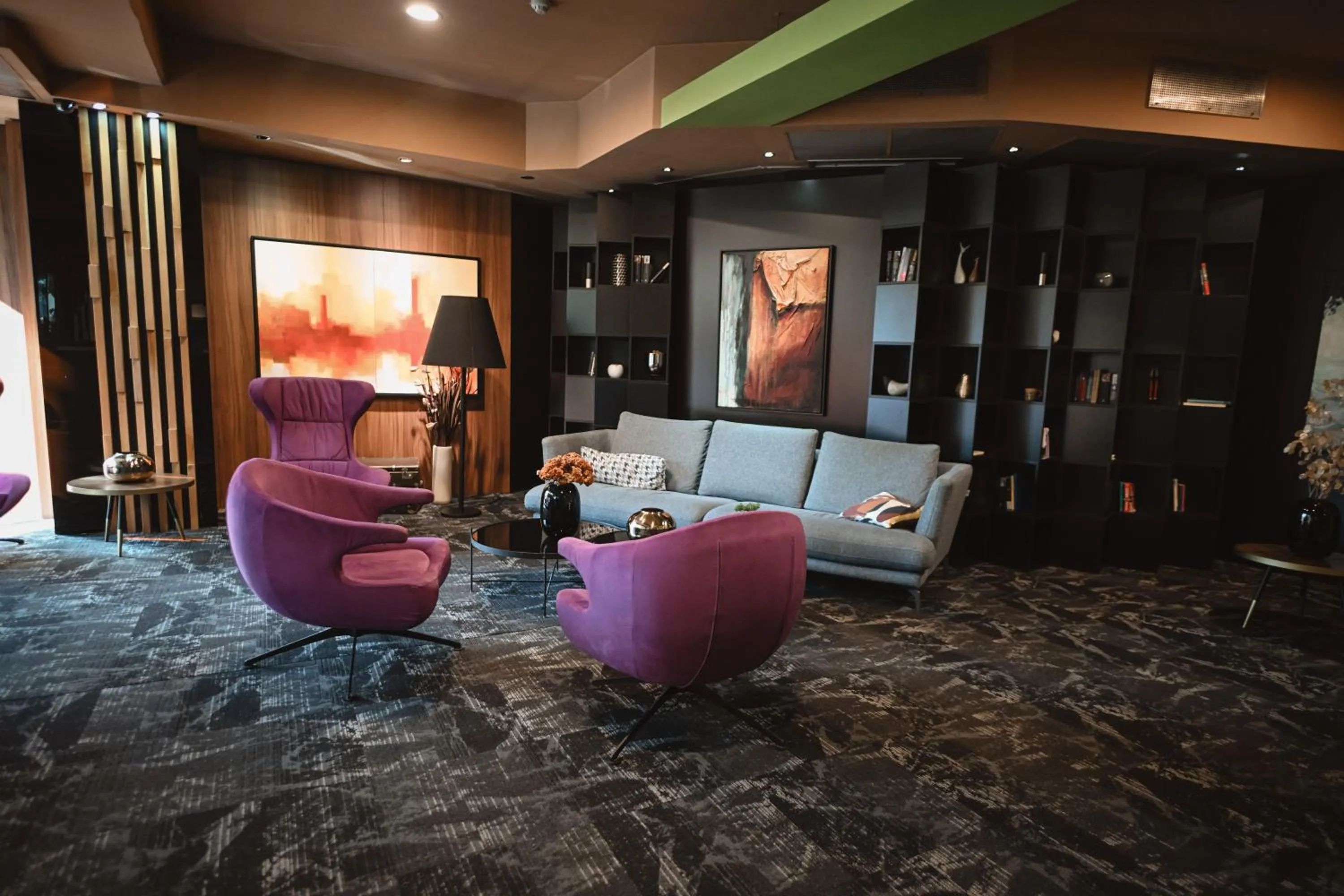 Lobby or reception in Hotel Arka