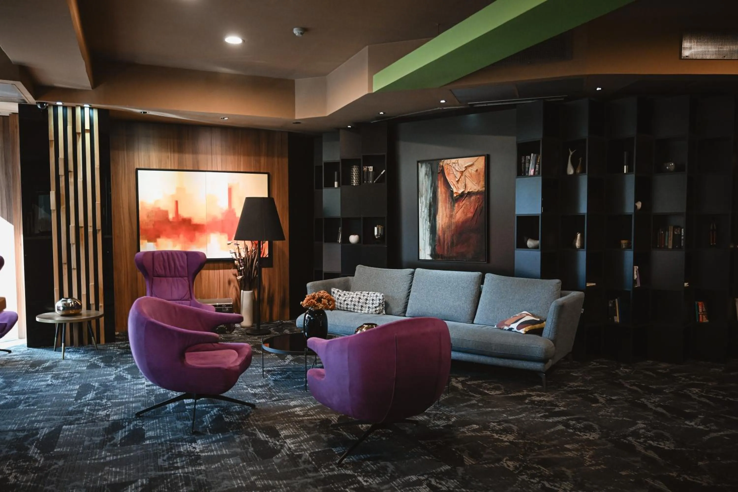 Lobby or reception in Hotel Arka