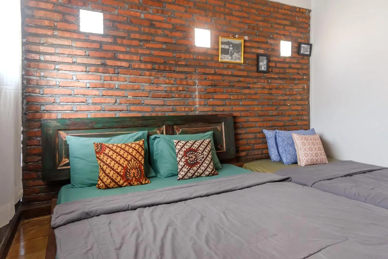 Bed in TwoSpaces Living at Bunga Desa, Jimbaran