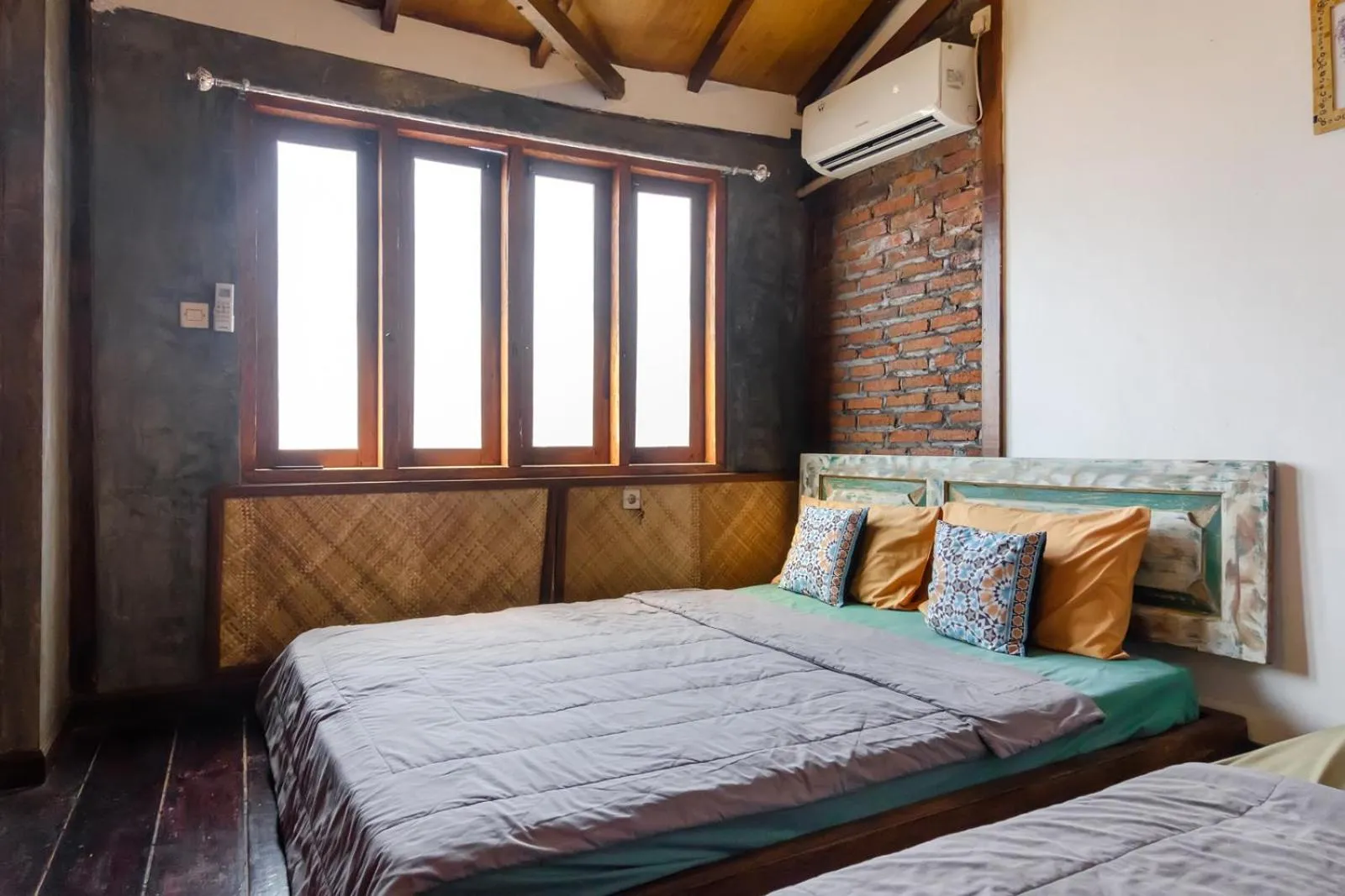 Bed in TwoSpaces Living at Bunga Desa, Jimbaran