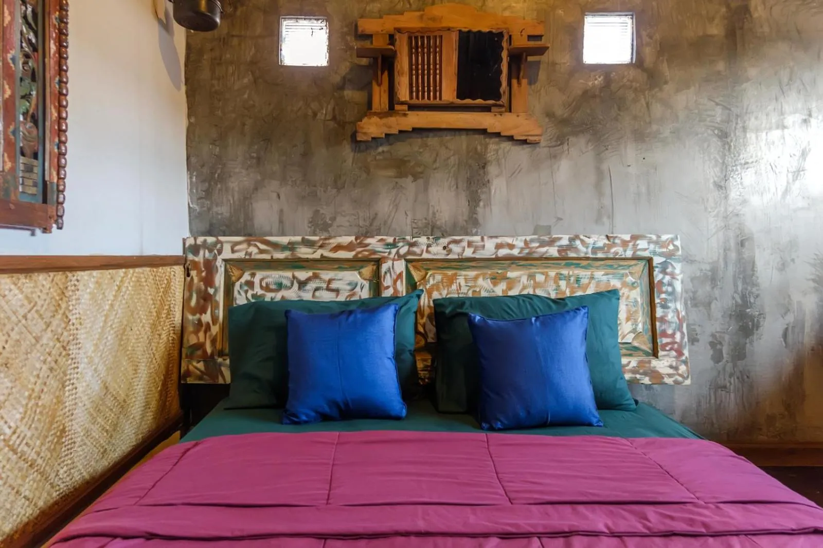 Bed in TwoSpaces Living at Bunga Desa, Jimbaran