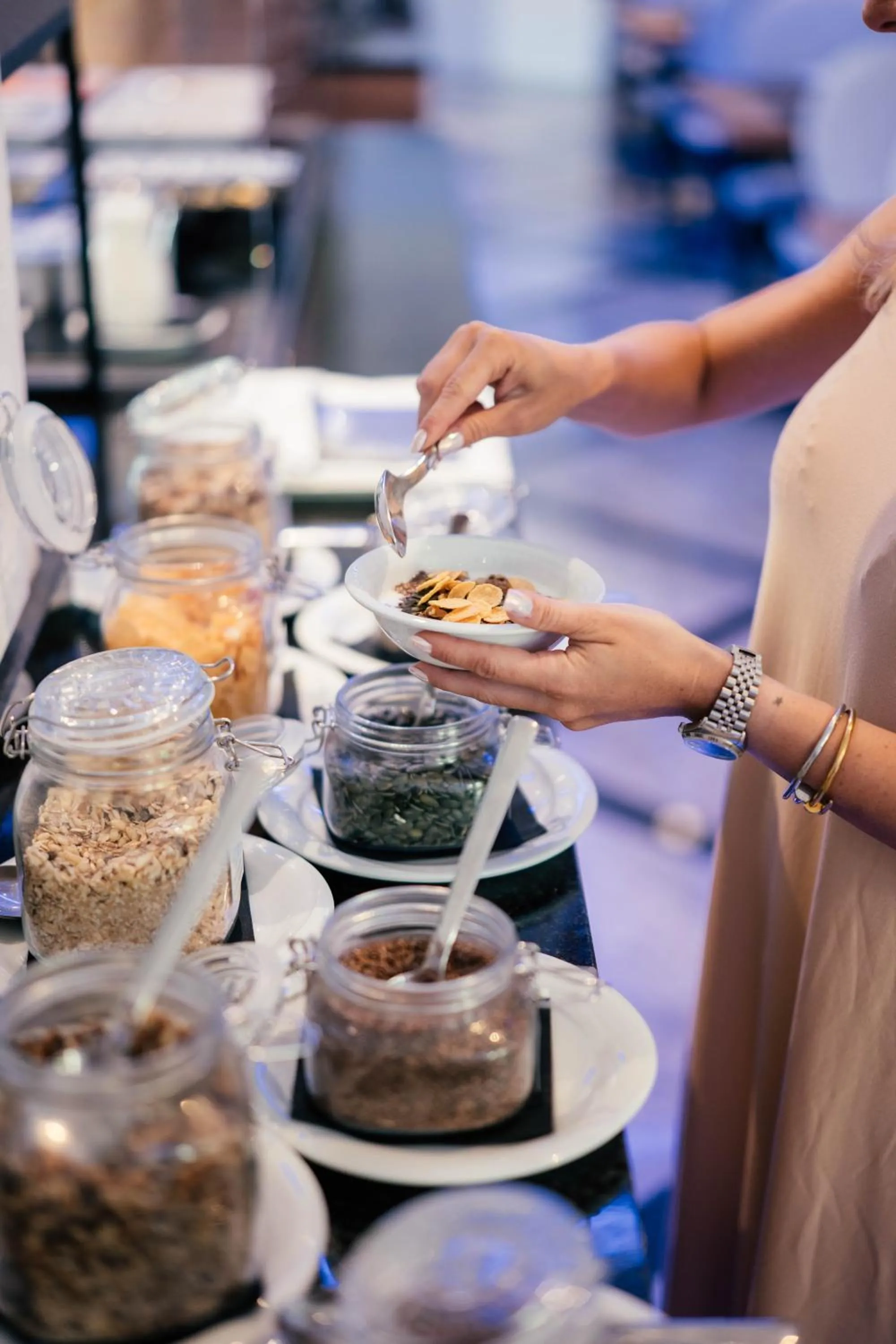 Buffet breakfast in Hotel Colombo