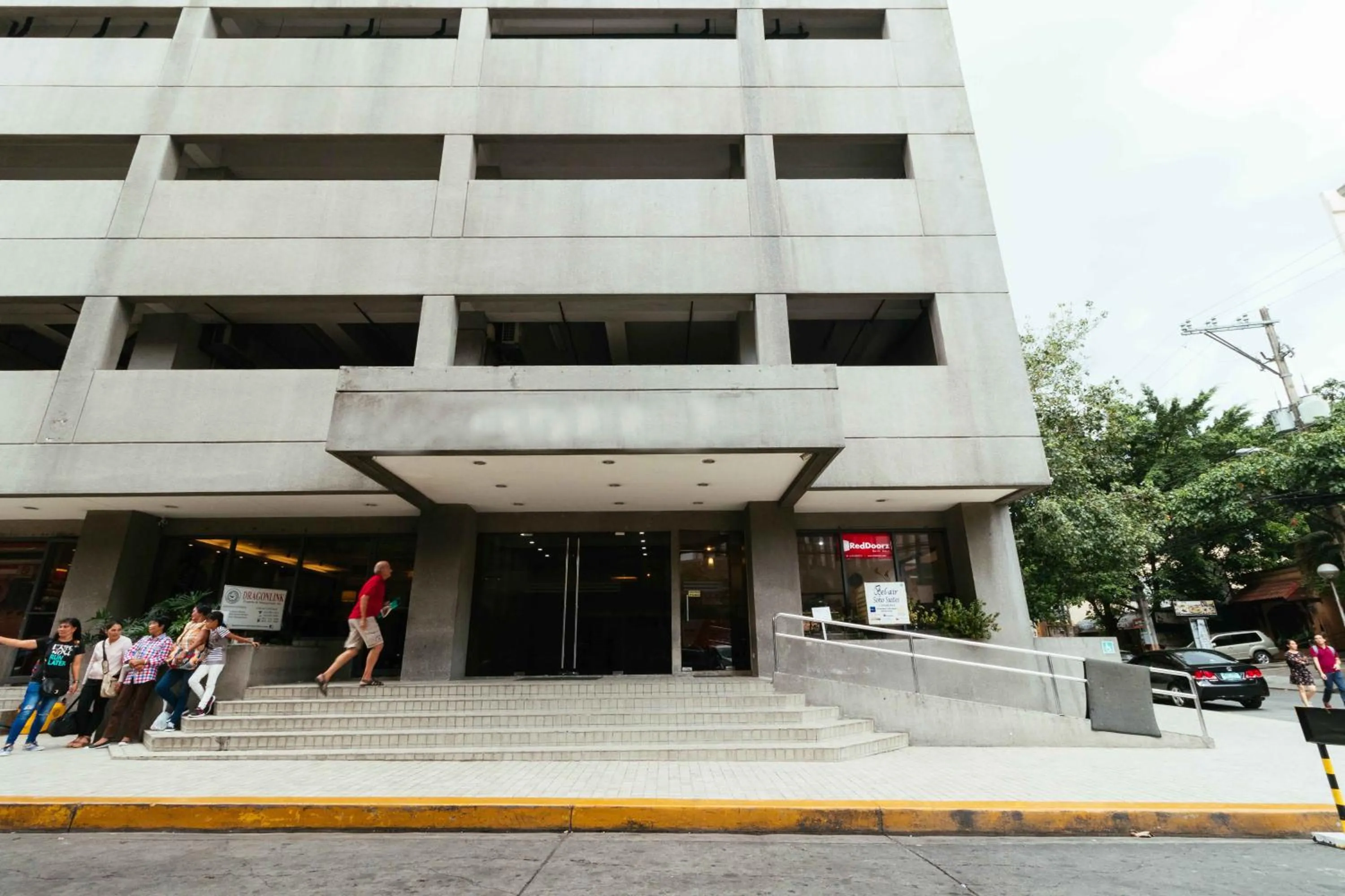 Facade/entrance, Property Building in RedDoorz at Bel Air Soho Suites Makati City