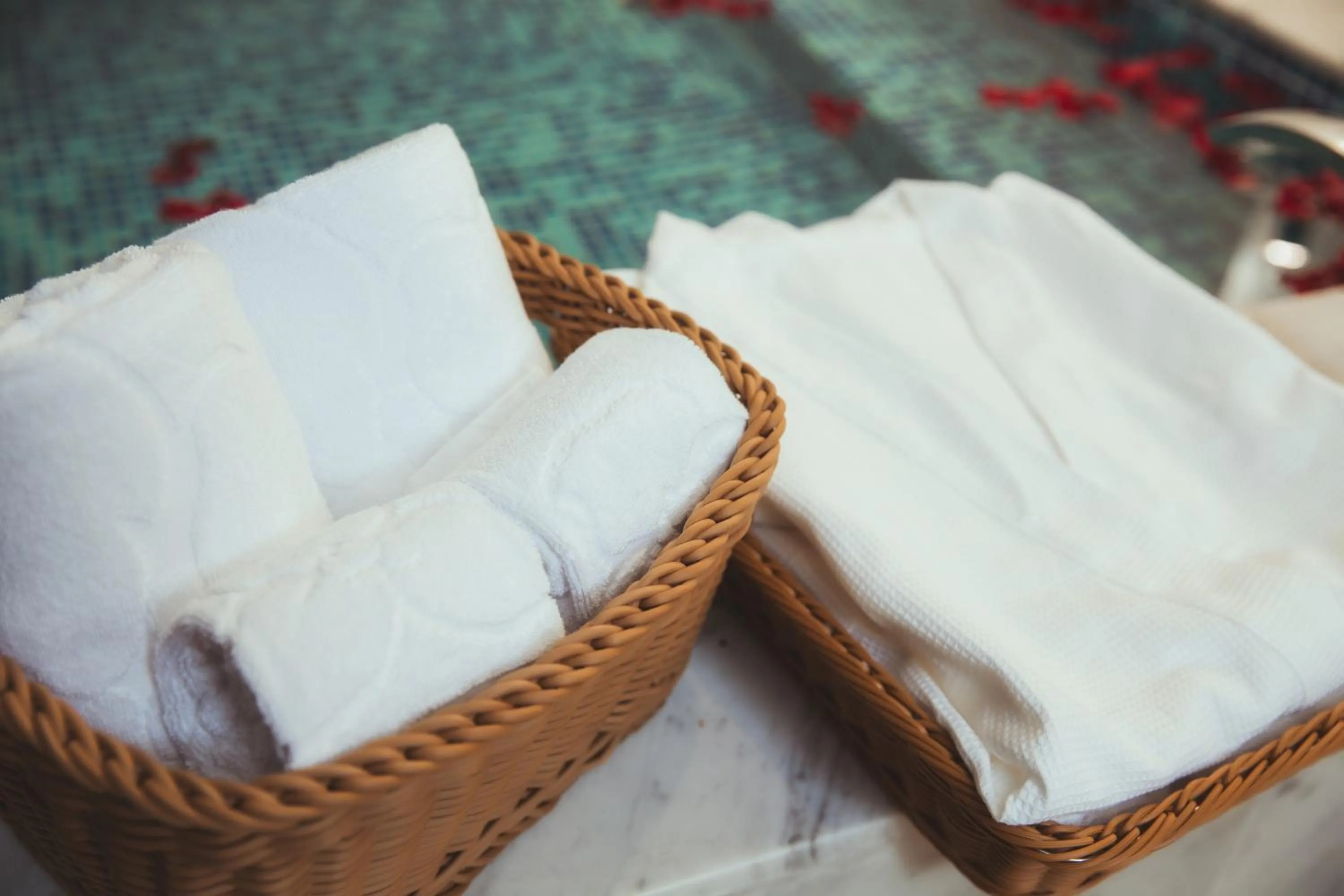 Bed in FangLiao Hotel