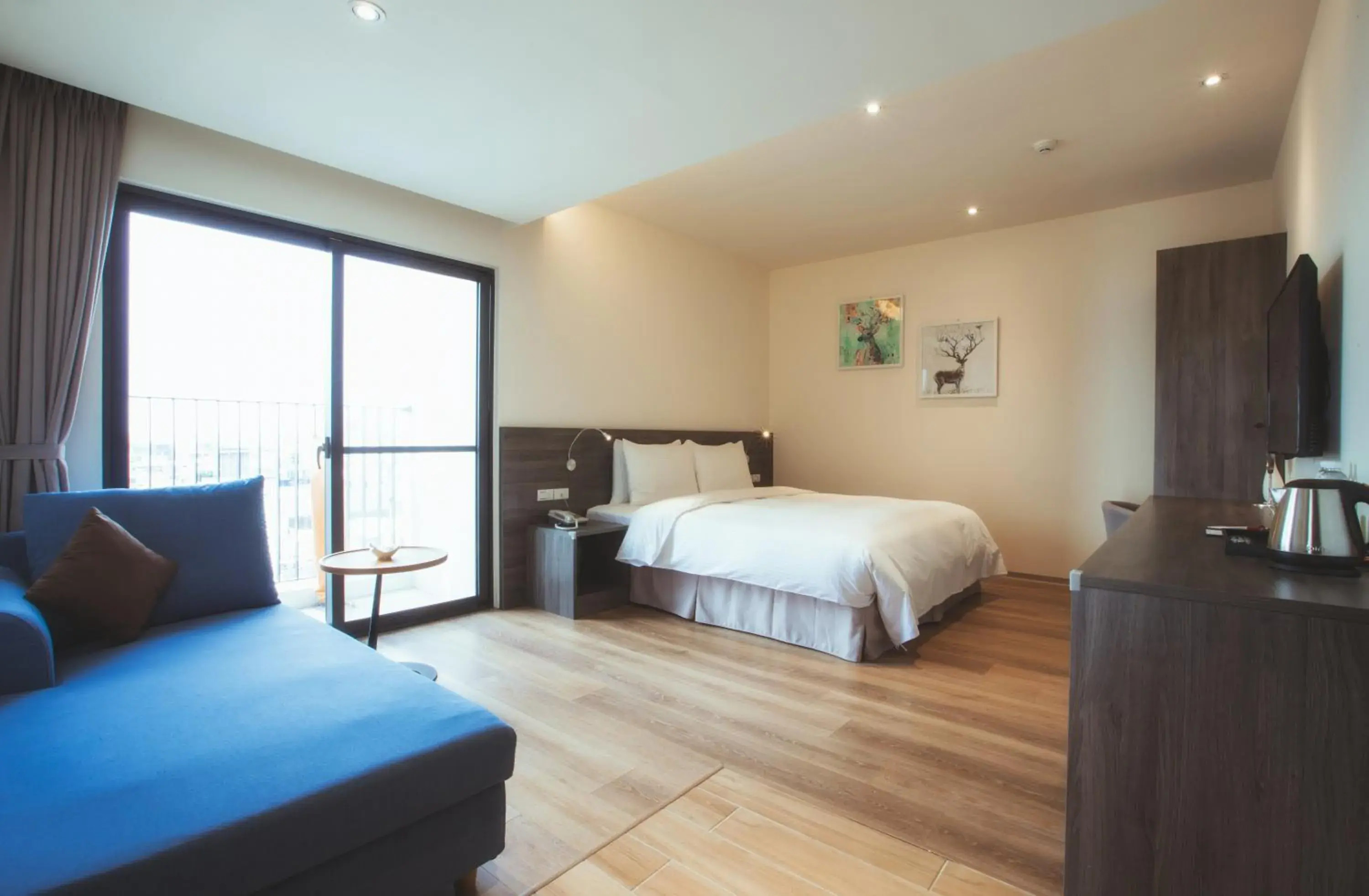 Double Room with Garden View in FangLiao Hotel Double Room with Garden View in FangLiao Hotel