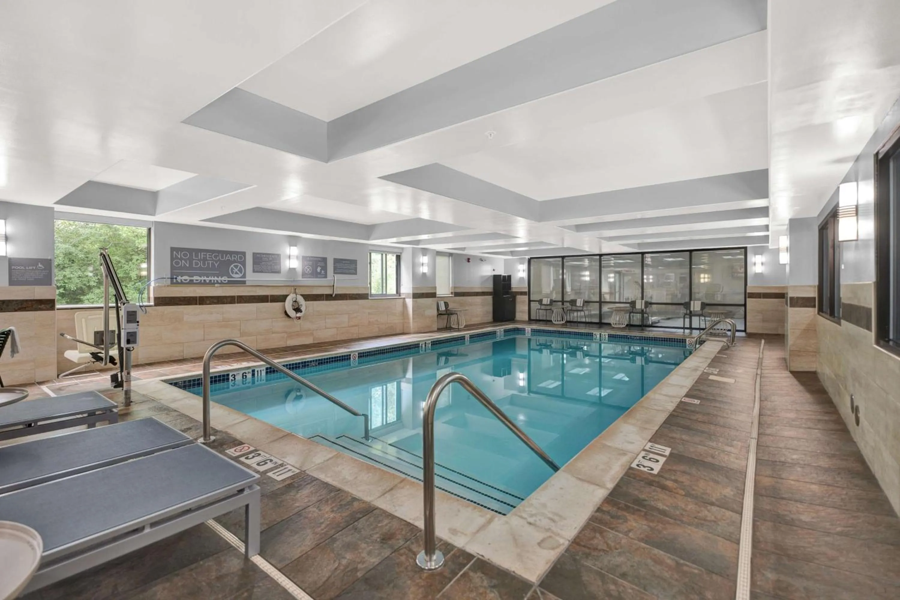 Pool view in Spark by Hilton Plymouth