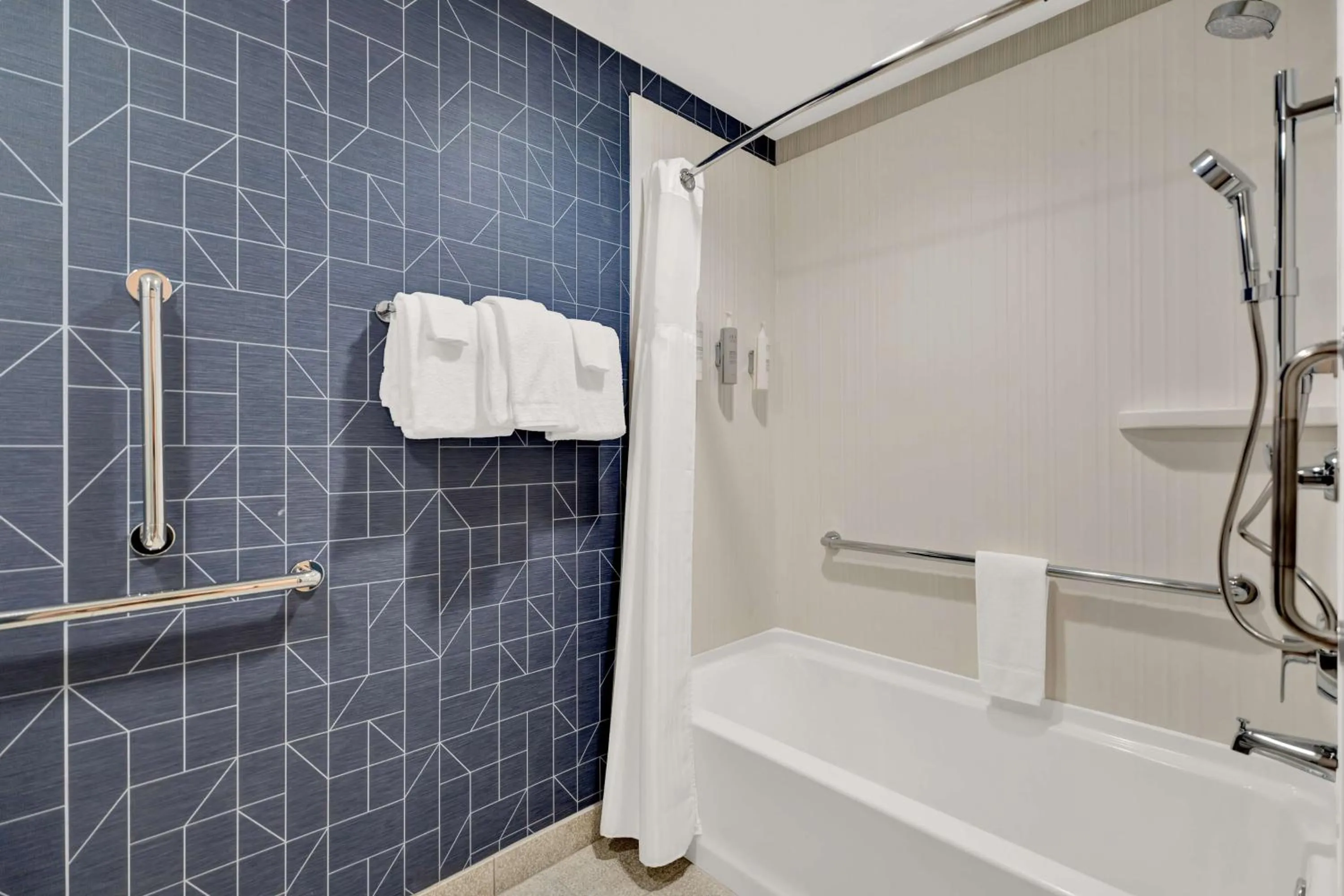 Bathroom in Spark by Hilton Plymouth