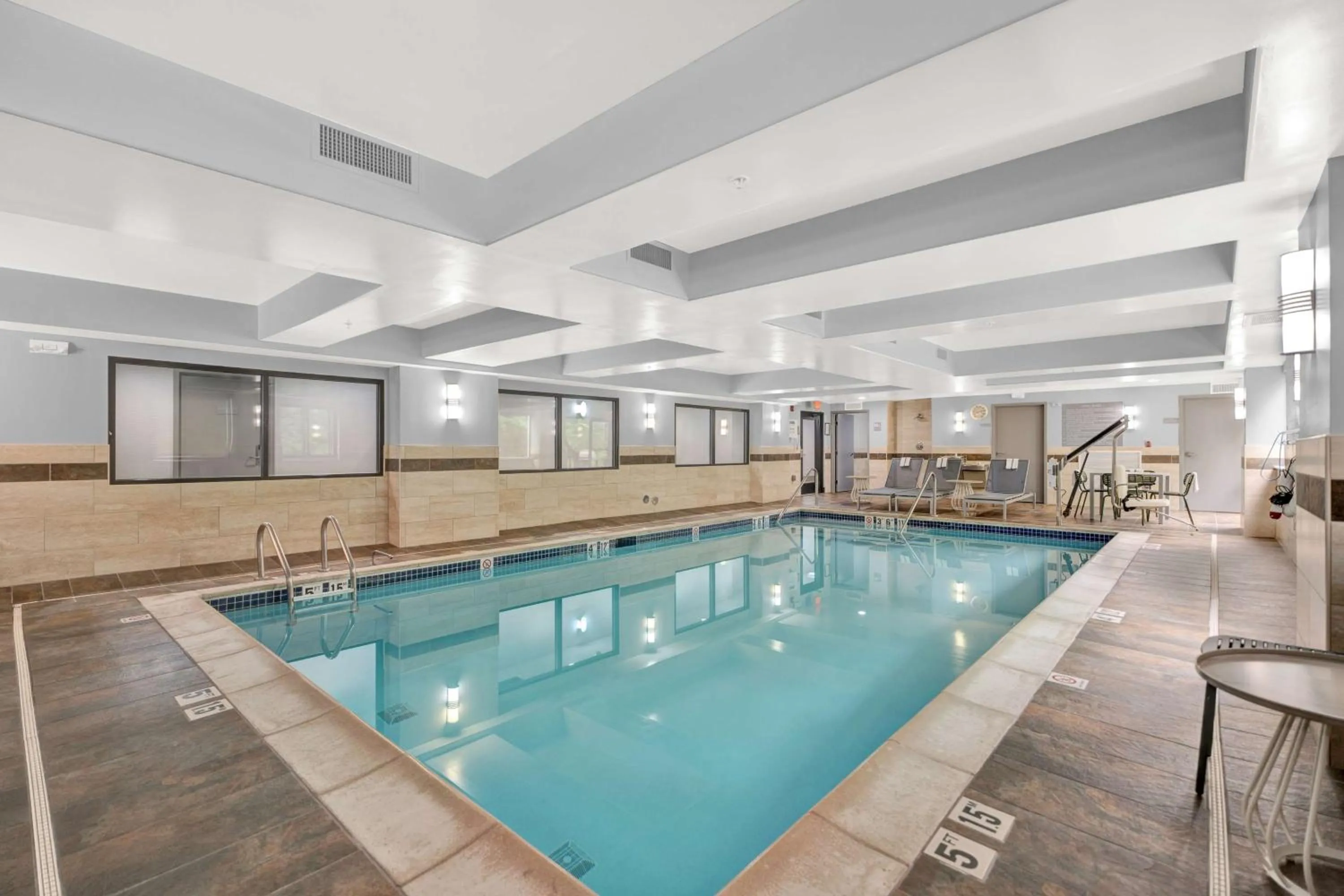 Pool view in Spark by Hilton Plymouth