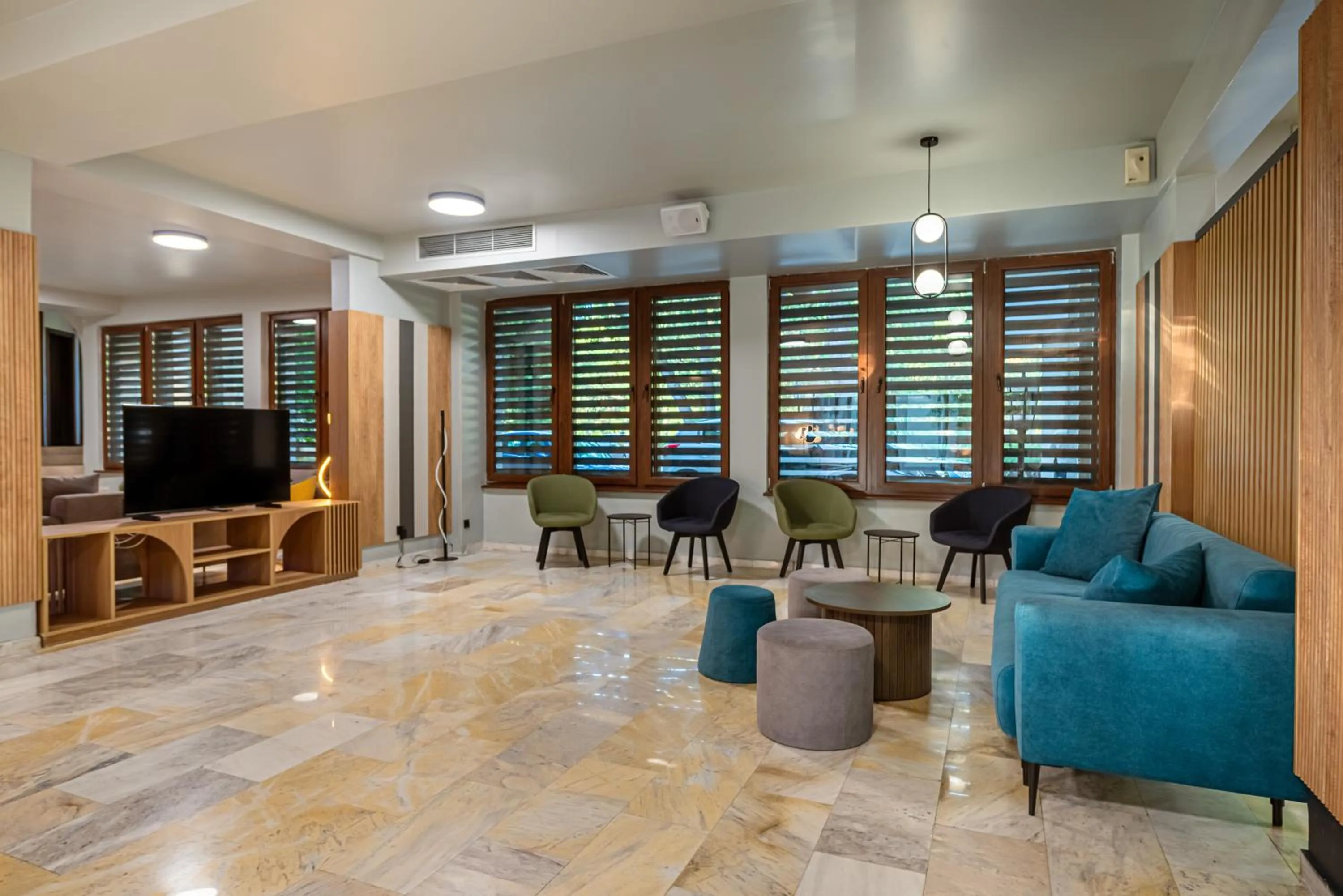 Lobby or reception in Hotel PRESLAV