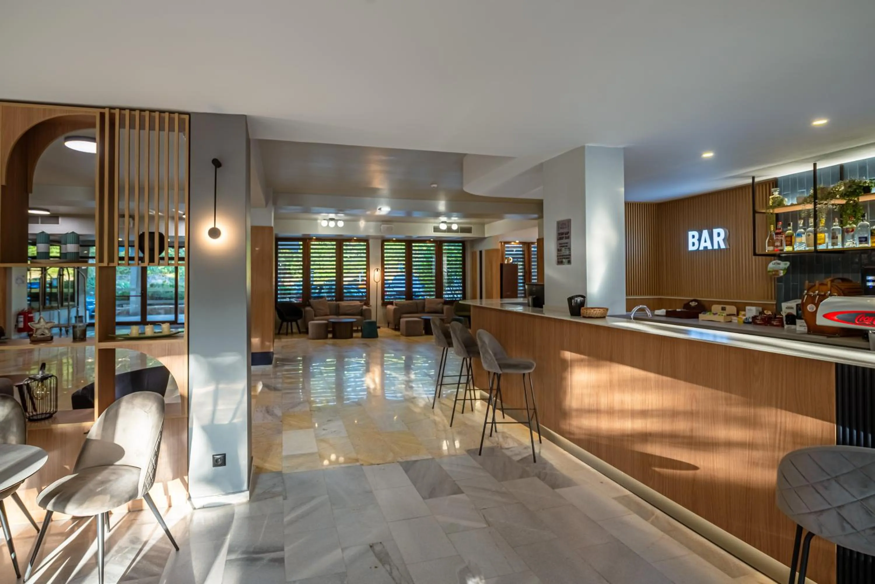 Lobby or reception in Hotel PRESLAV