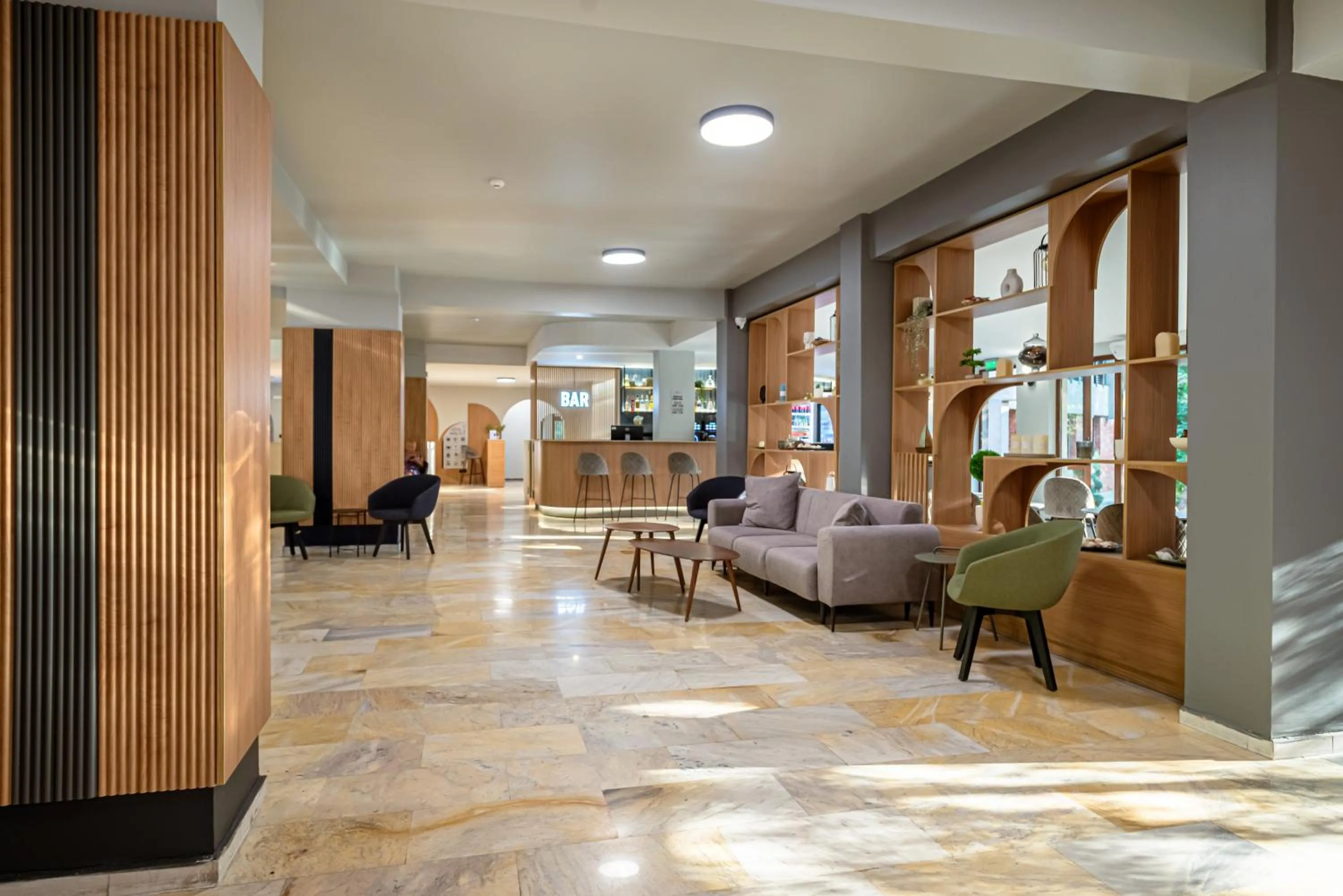 Lobby or reception in Hotel PRESLAV