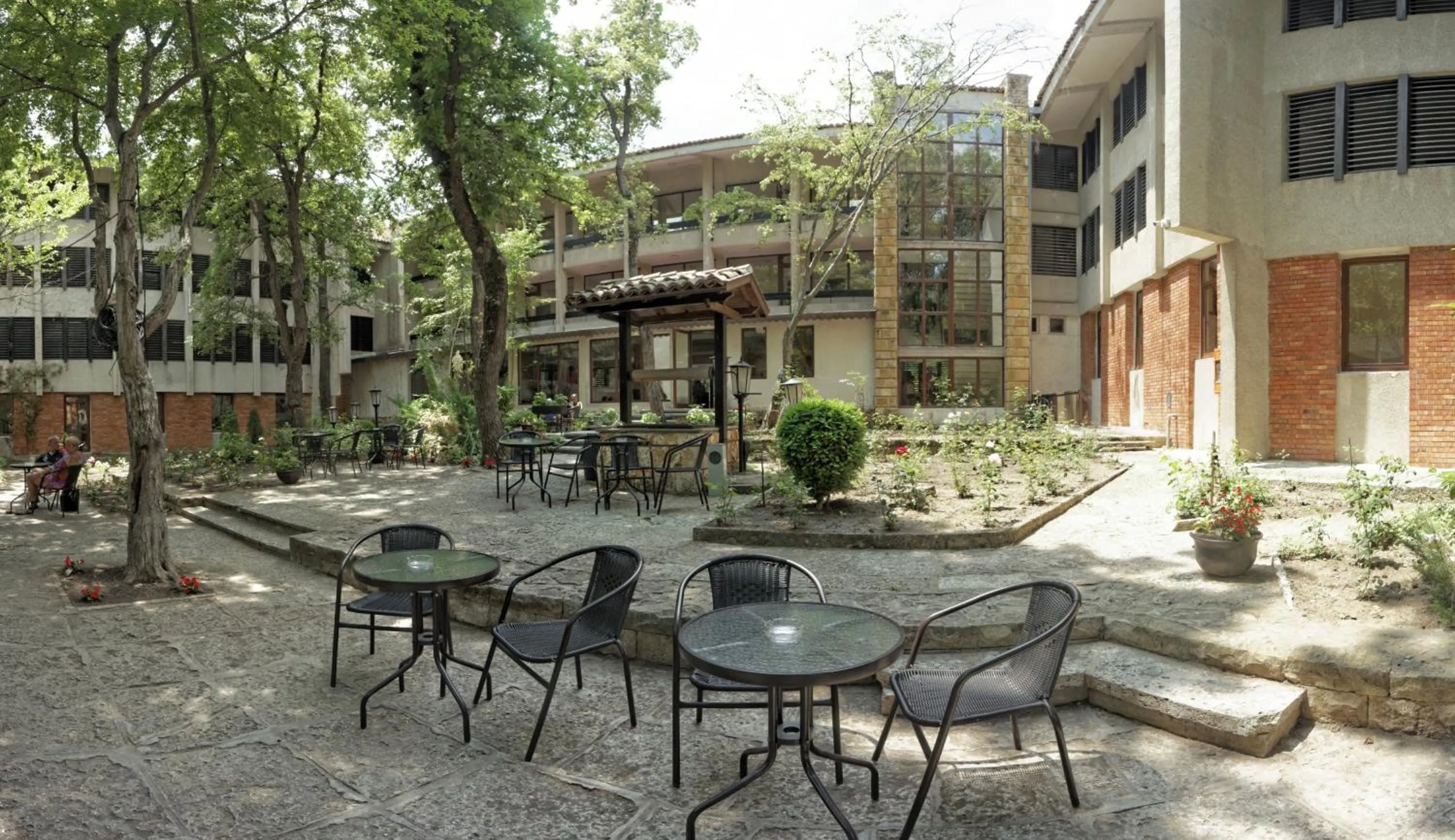 Patio in Hotel PRESLAV