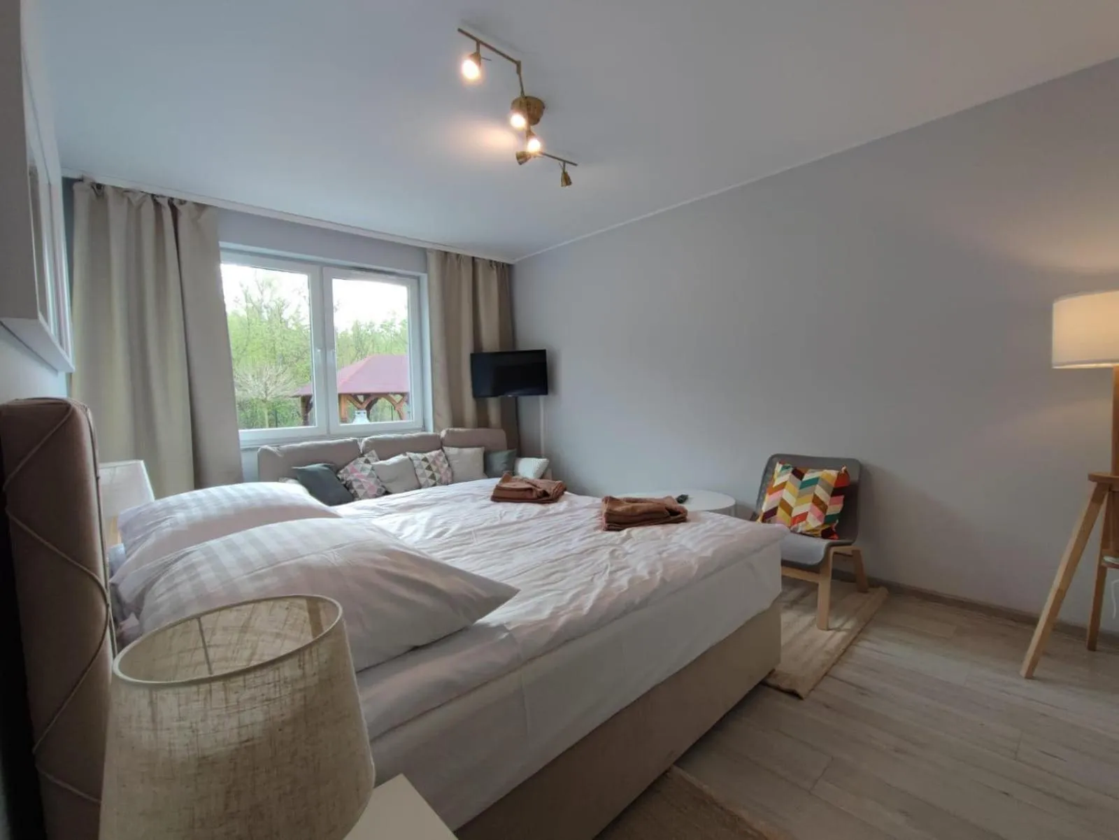 Bed in Hotel Kormoran Resort & SPA