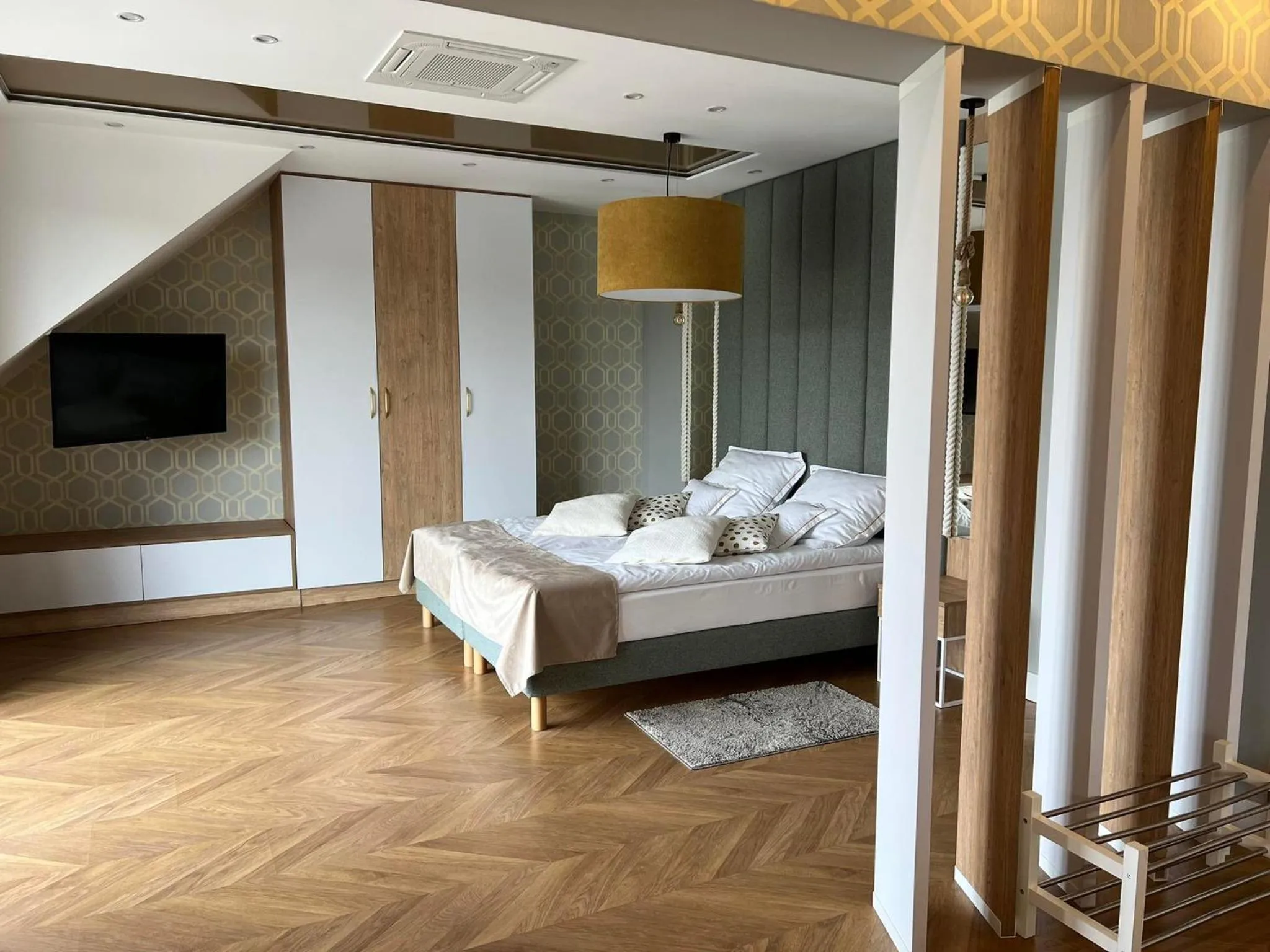 Bed in Hotel Kormoran Resort & SPA