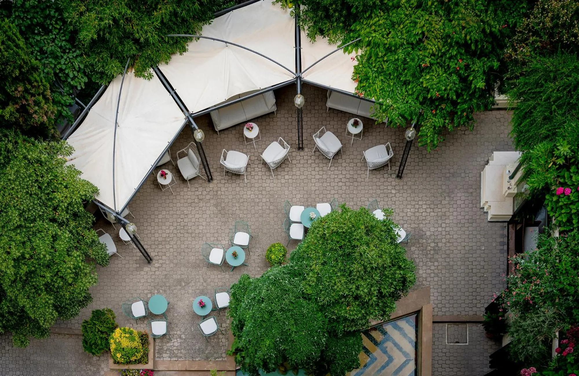 Bird's eye view in Hotel Stella