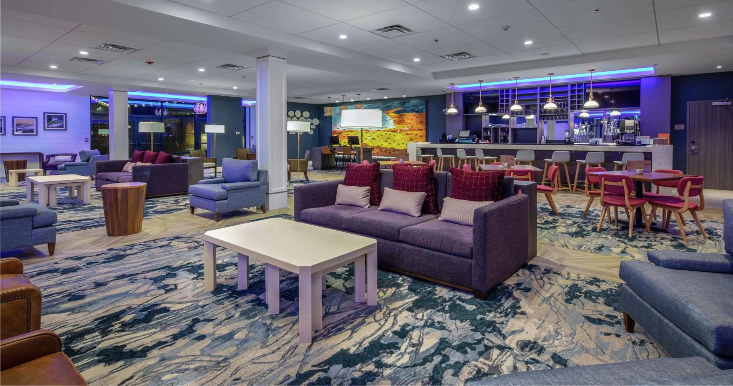 Lobby or reception in DoubleTree by Hilton Hot Springs