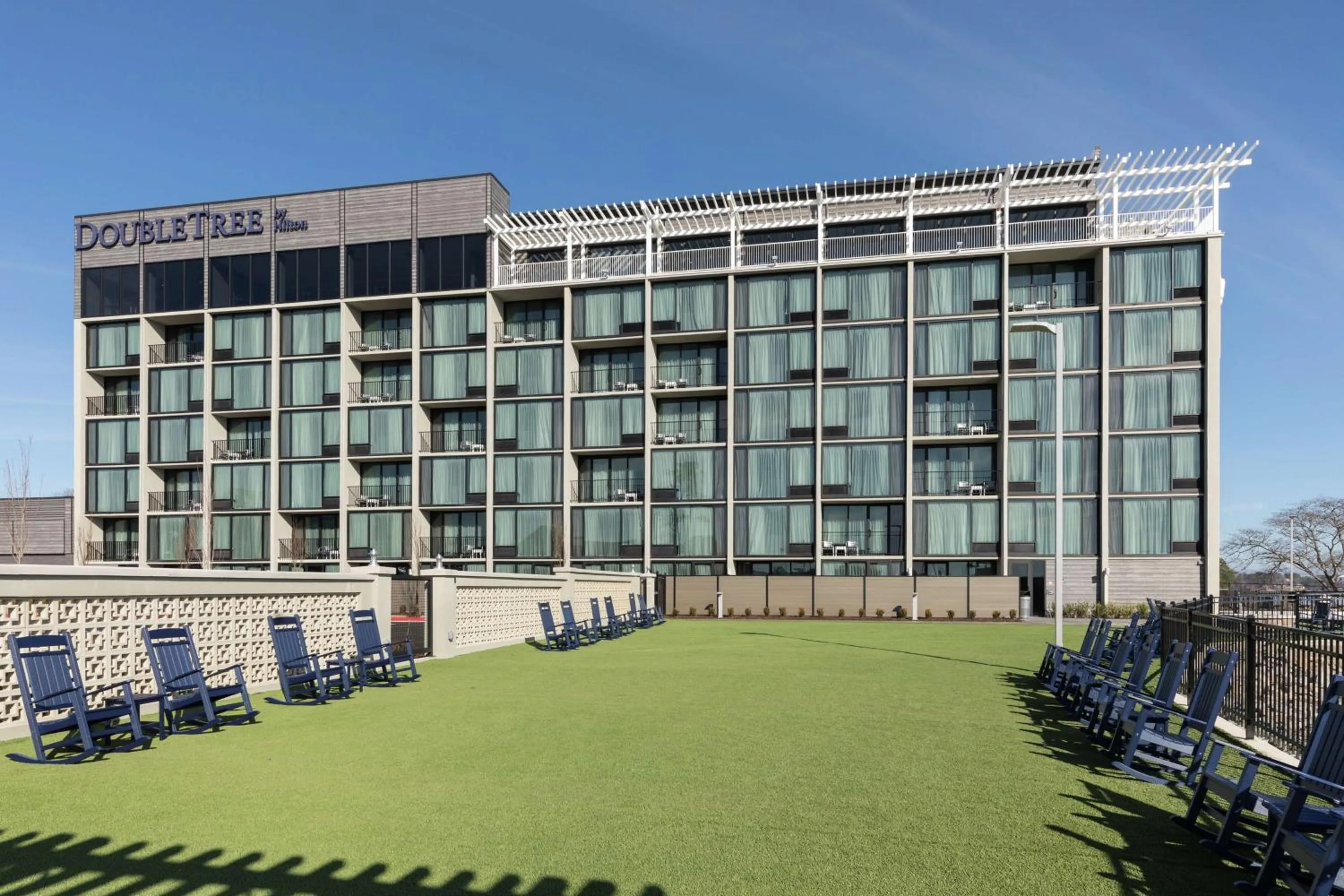 Property building in DoubleTree by Hilton Hot Springs