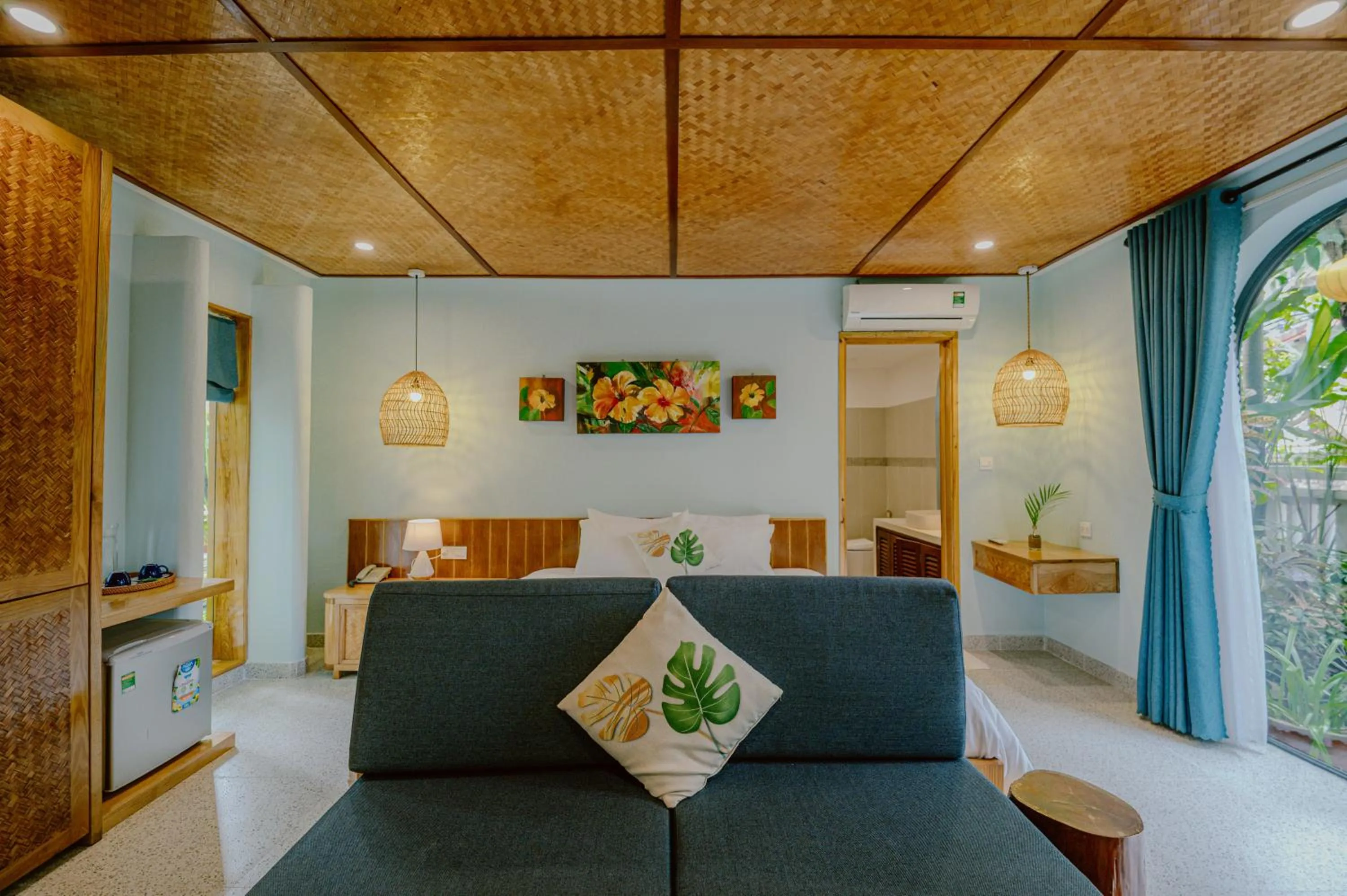 Living room in Villa De Campagne Hoi An- Boutique homestay with pool and family soul