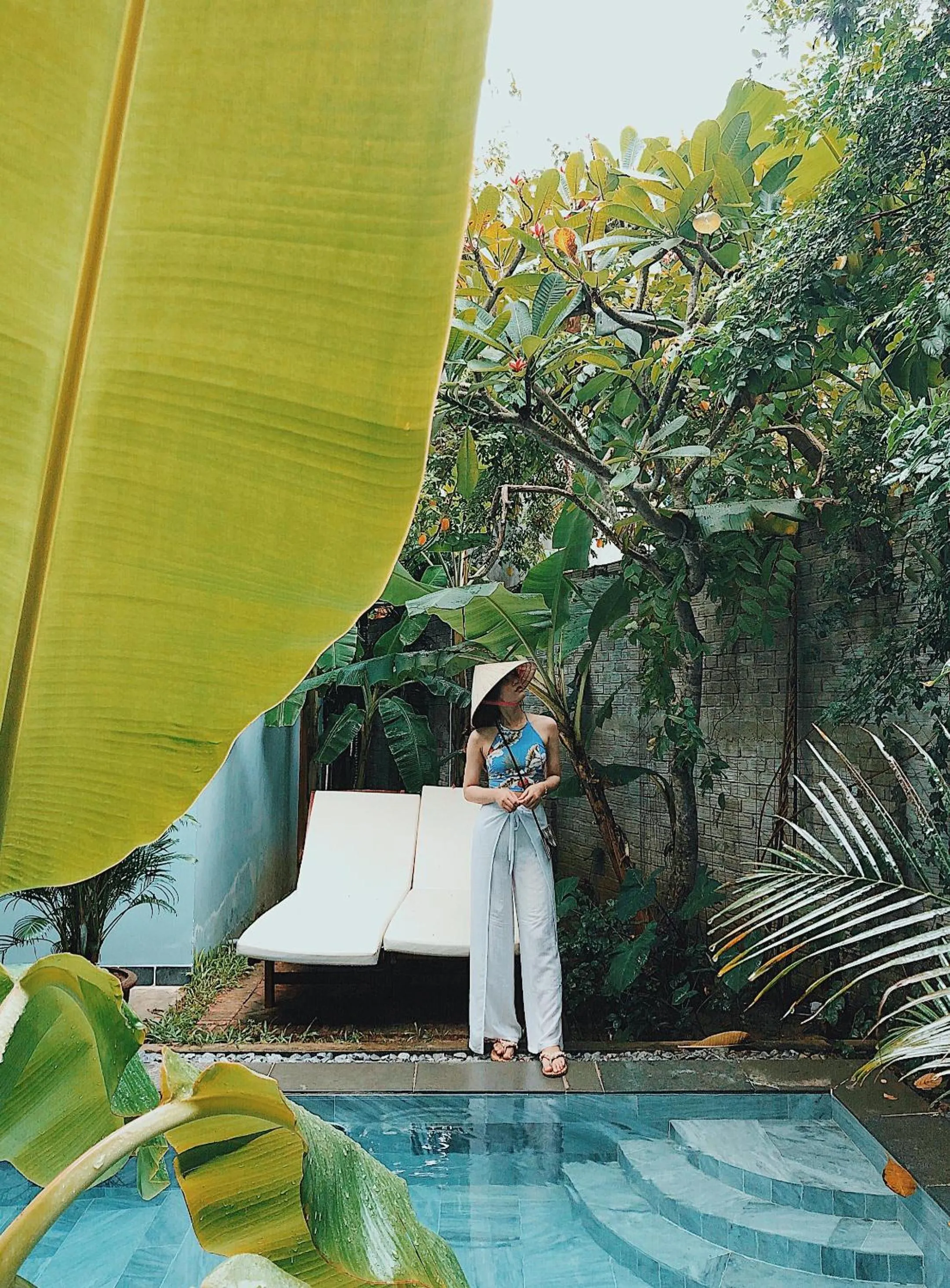 Pool view in Villa De Campagne Hoi An- Boutique homestay with pool and family soul