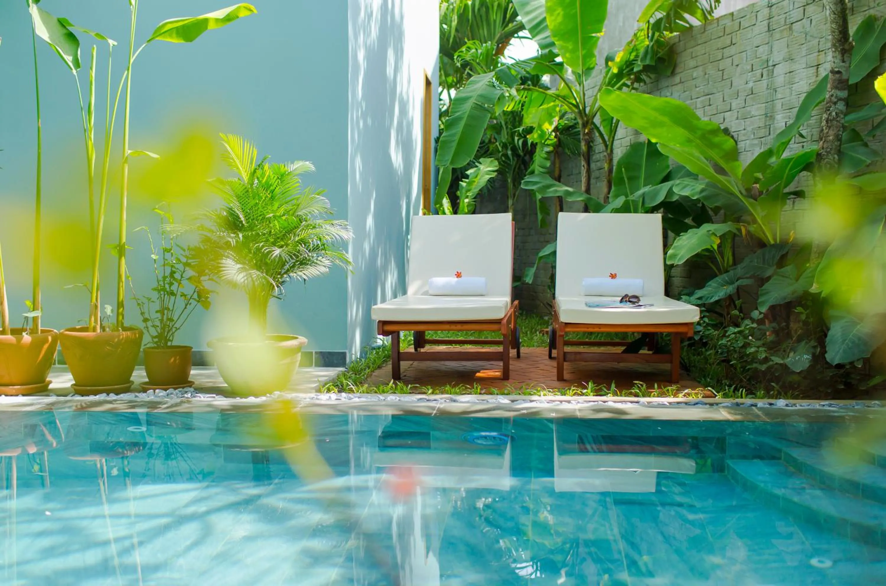 Swimming pool in Villa De Campagne Hoi An- Boutique homestay with pool and family soul