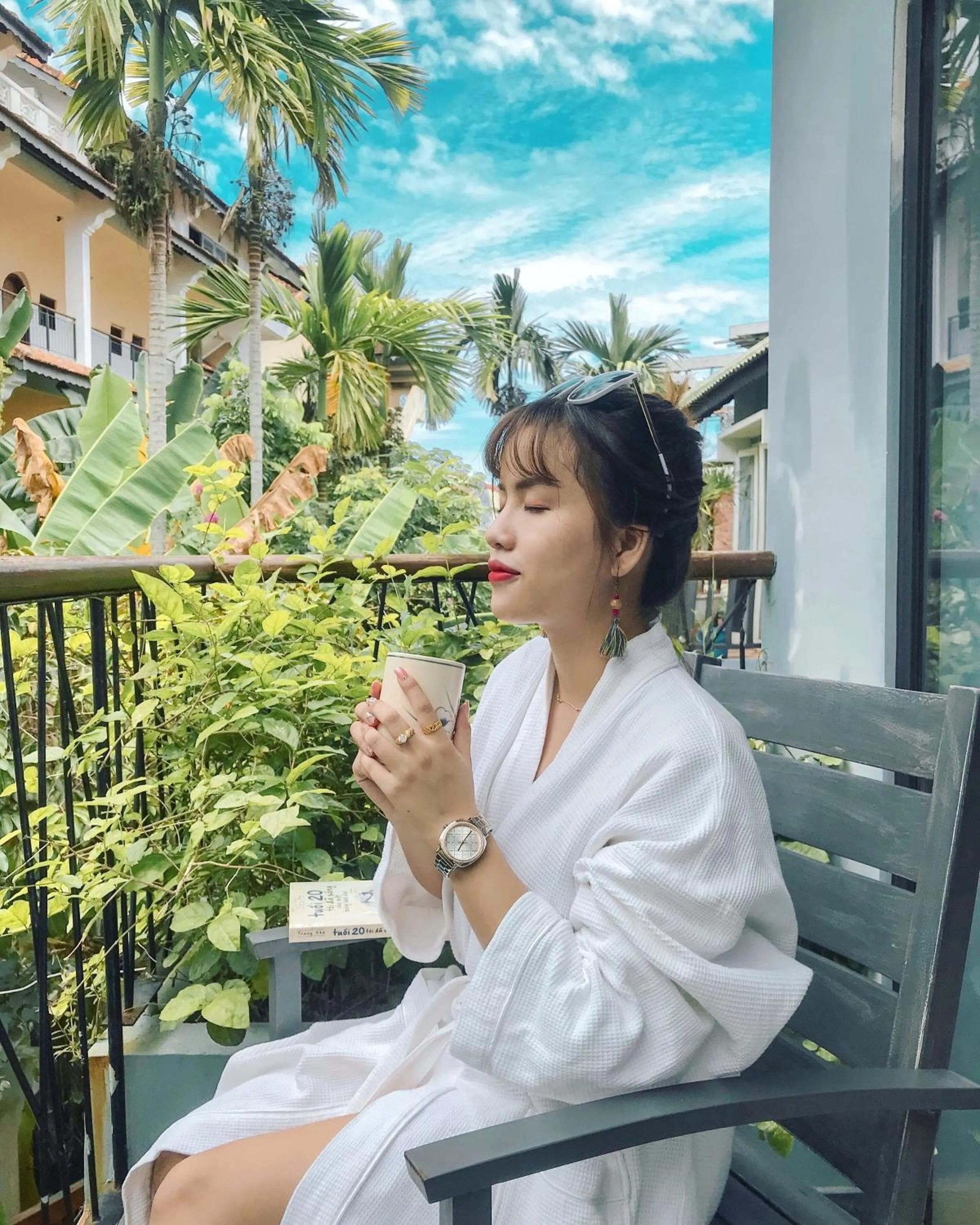 View (from property/room) in Villa De Campagne Hoi An- Boutique homestay with pool and family soul