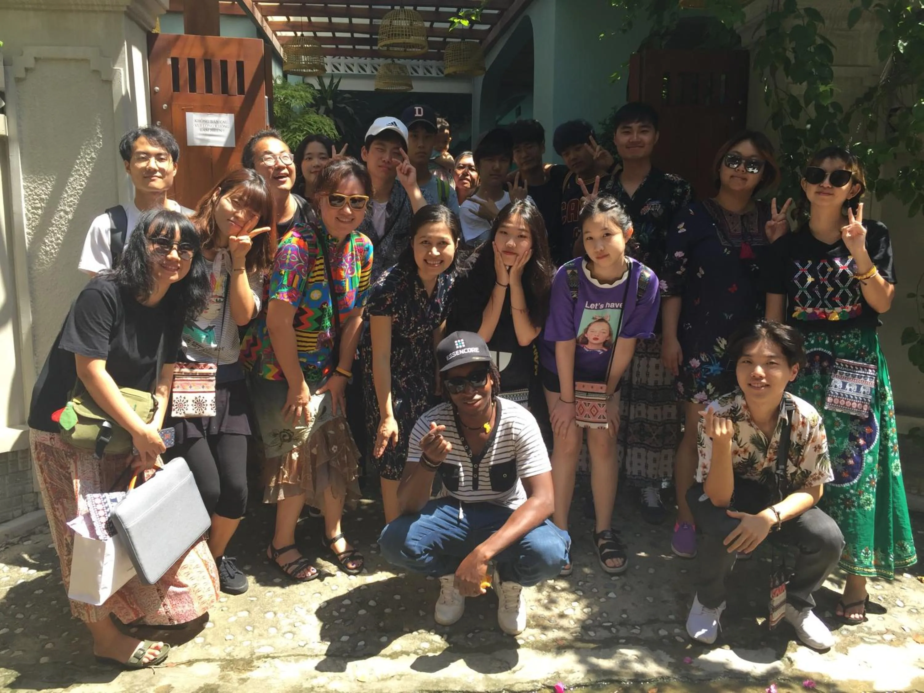 Facade/entrance in Villa De Campagne Hoi An- Boutique homestay with pool and family soul