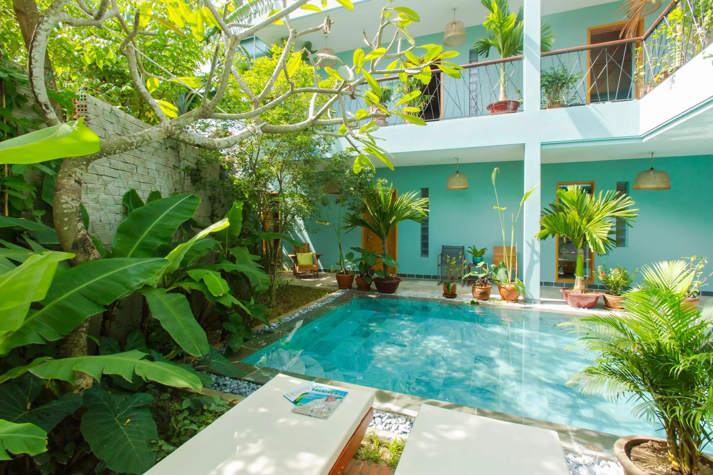 Swimming pool in Villa De Campagne Hoi An- Boutique homestay with pool and family soul