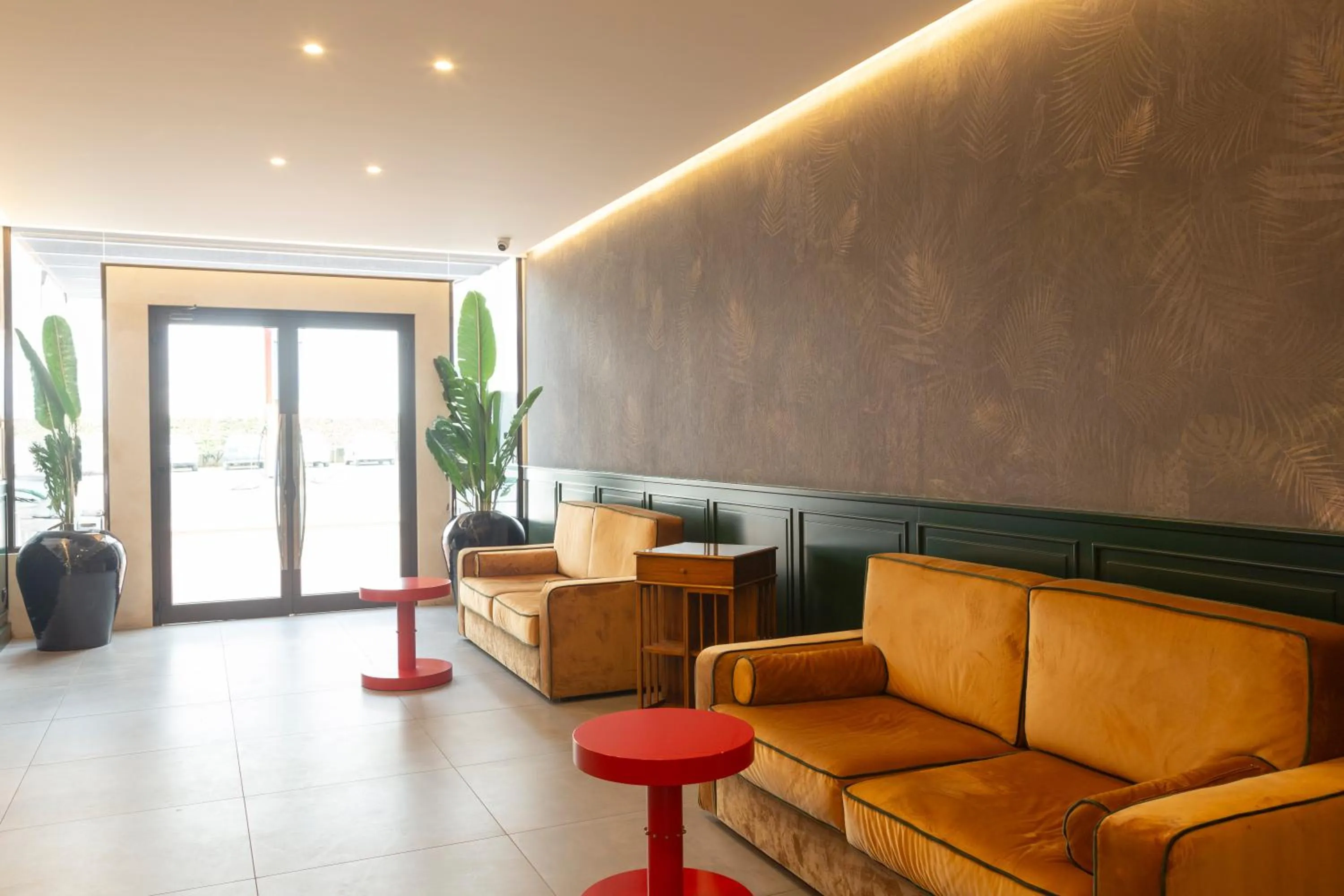 Lobby or reception in Hotel Ghalà