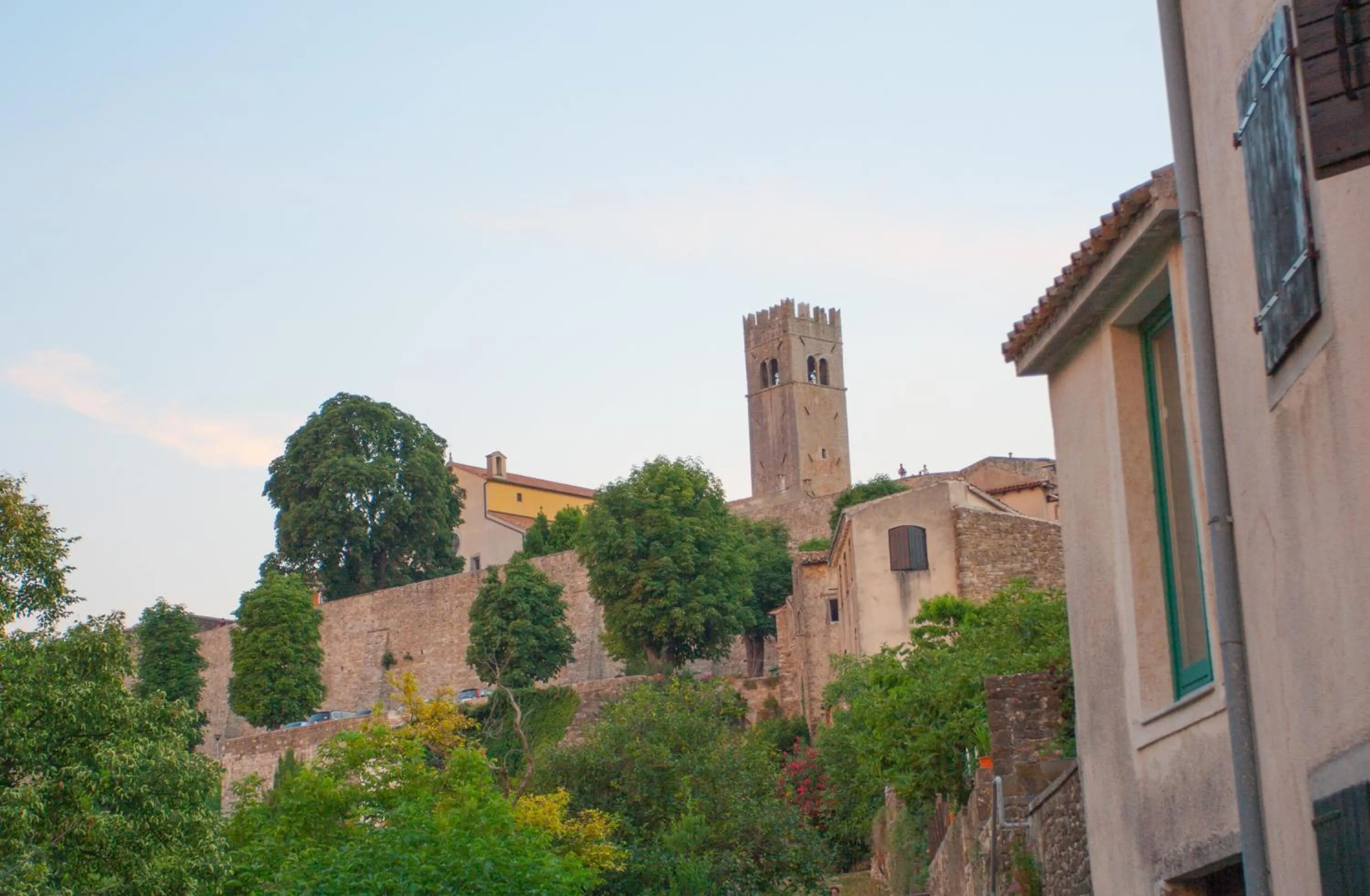 City view in Houses of Motovun