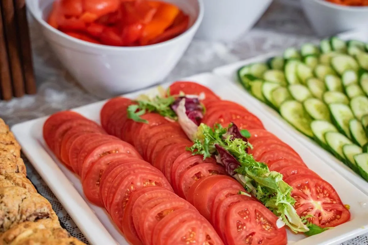 Food and drinks in Helan Family & SPA