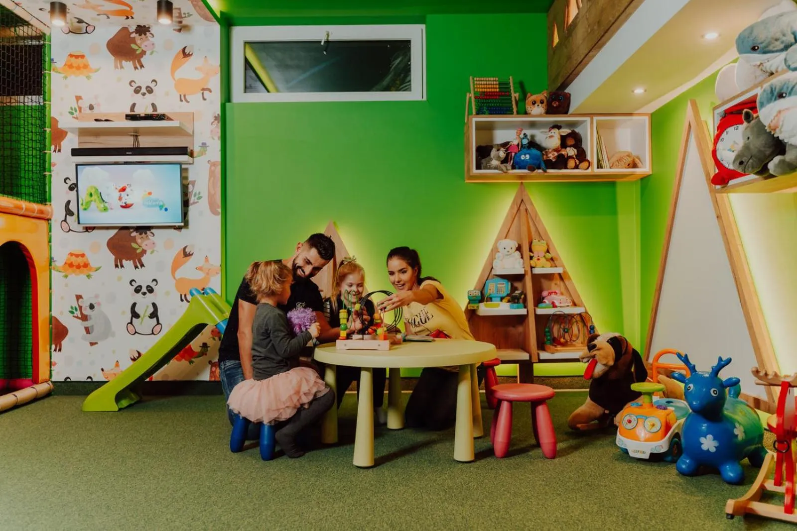 Children play ground in Helan Family & SPA