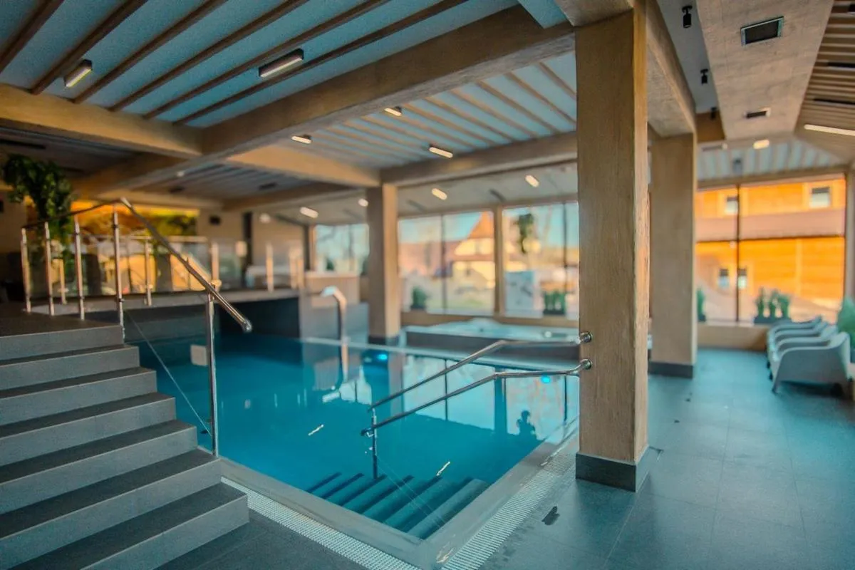 Pool view in Helan Family & SPA