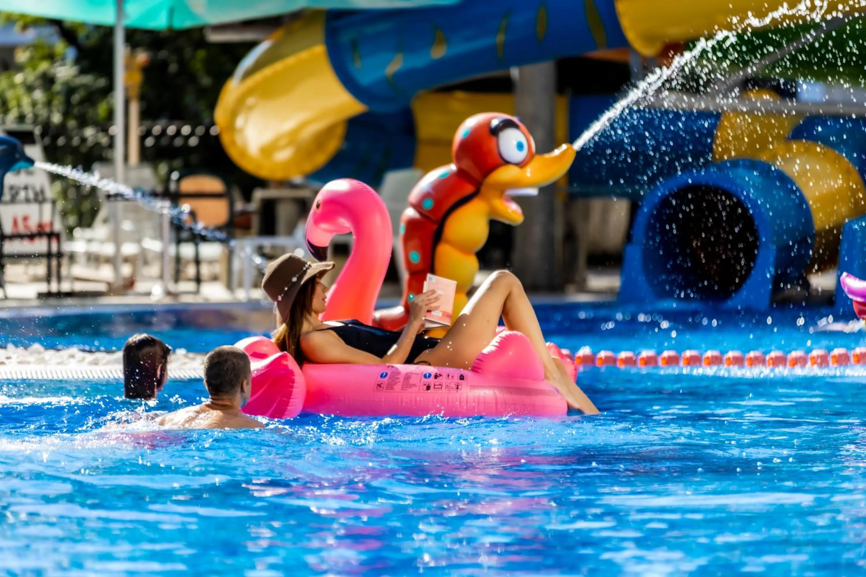 People in Prestige Hotel and Aquapark - All inclusive