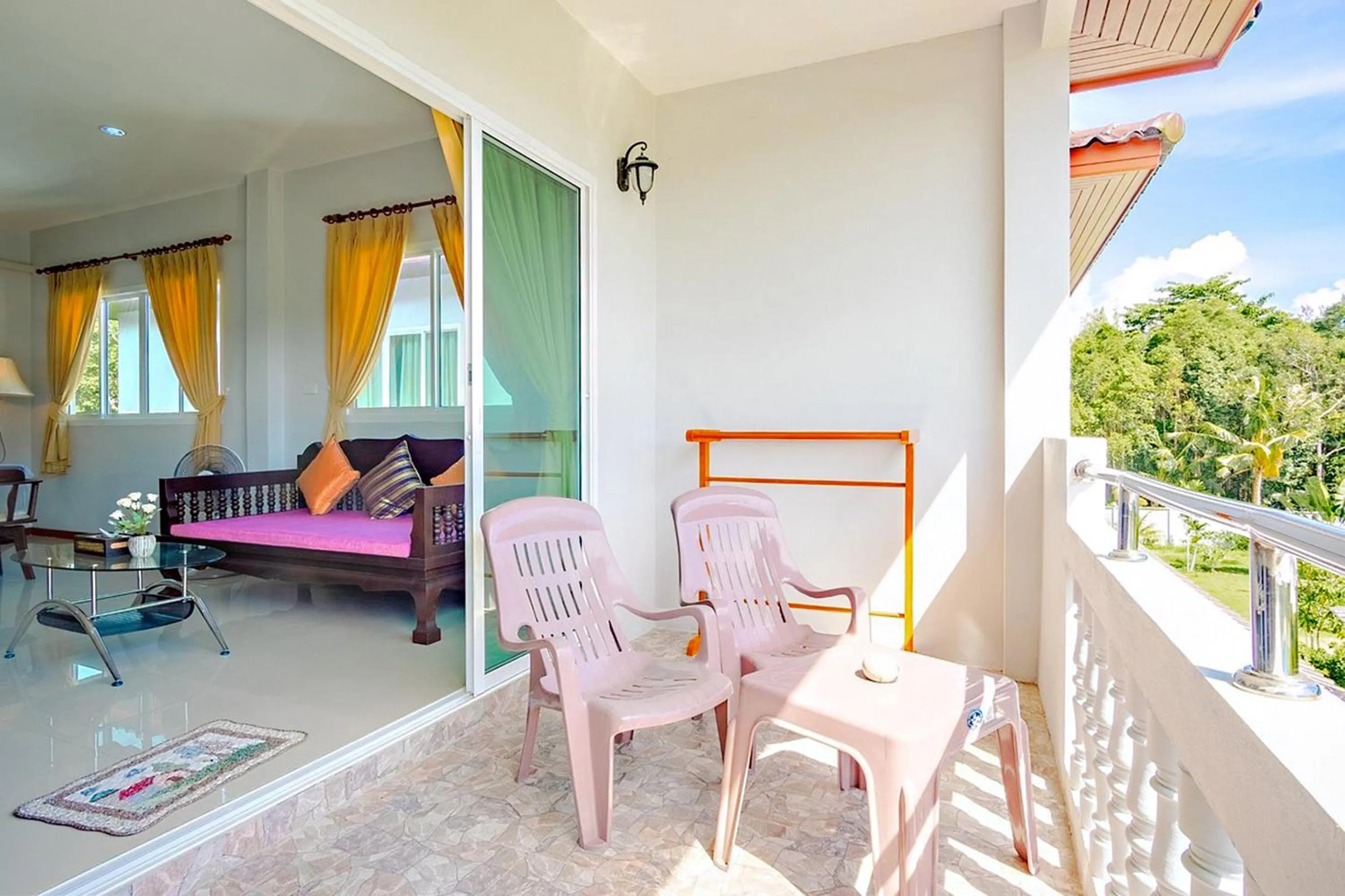 Living room in Maikhao Beach Residence
