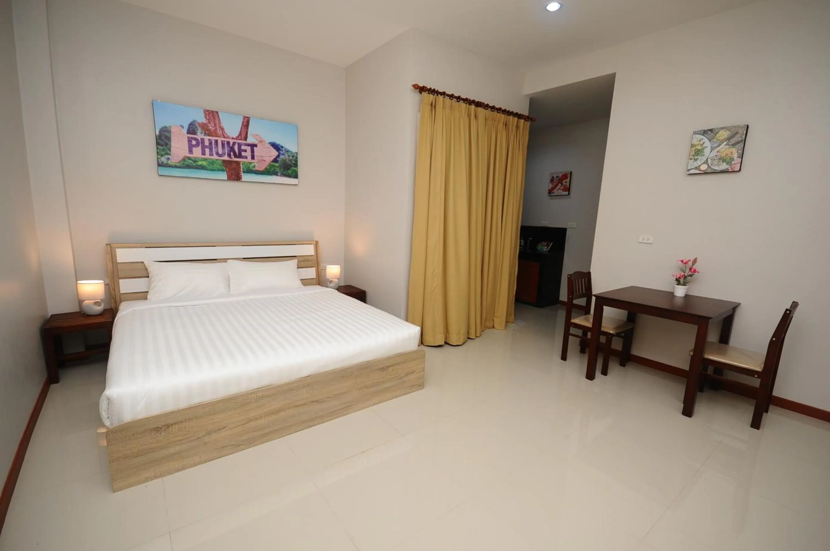 Bed in Maikhao Beach Residence