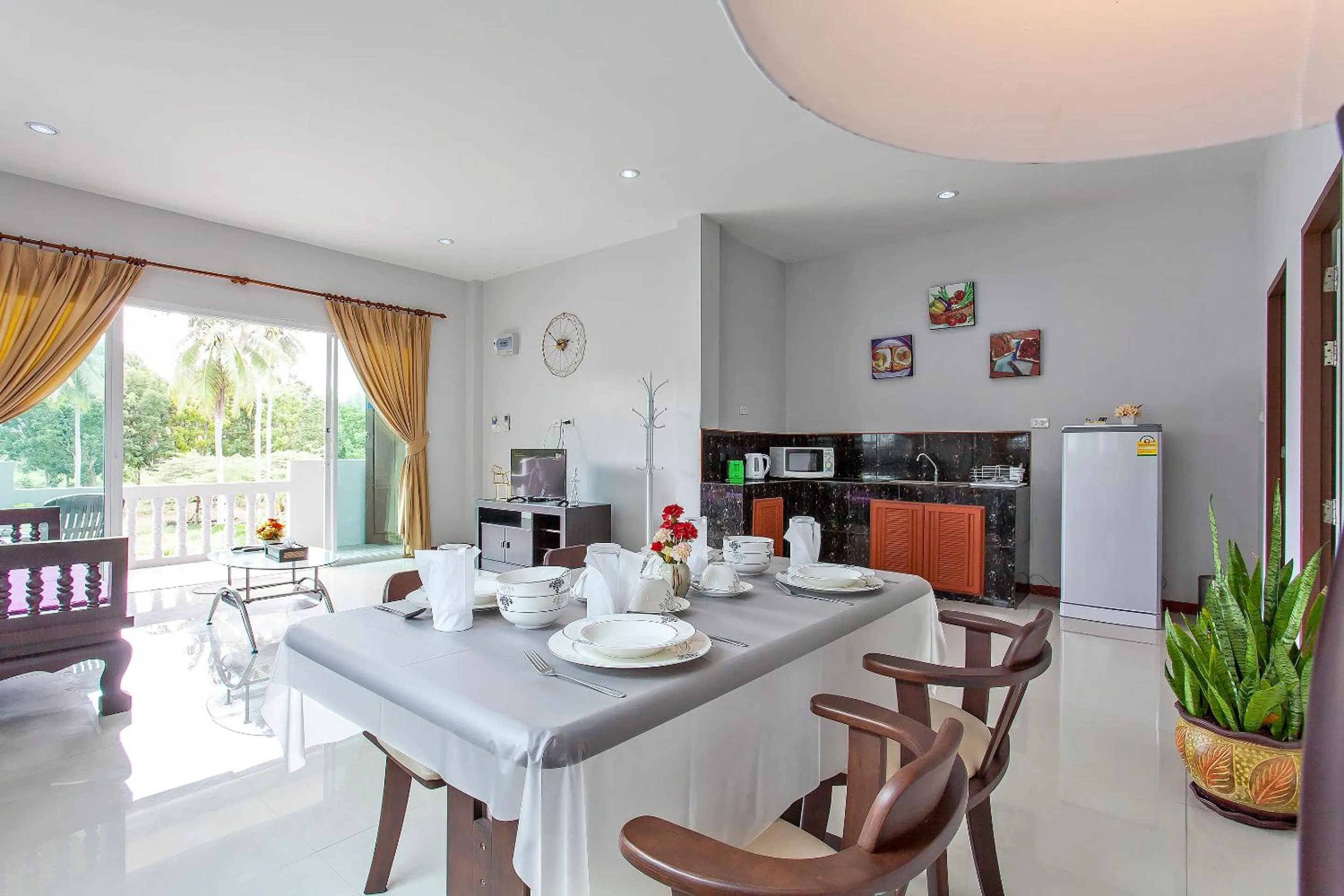 Kitchen or kitchenette in Maikhao Beach Residence