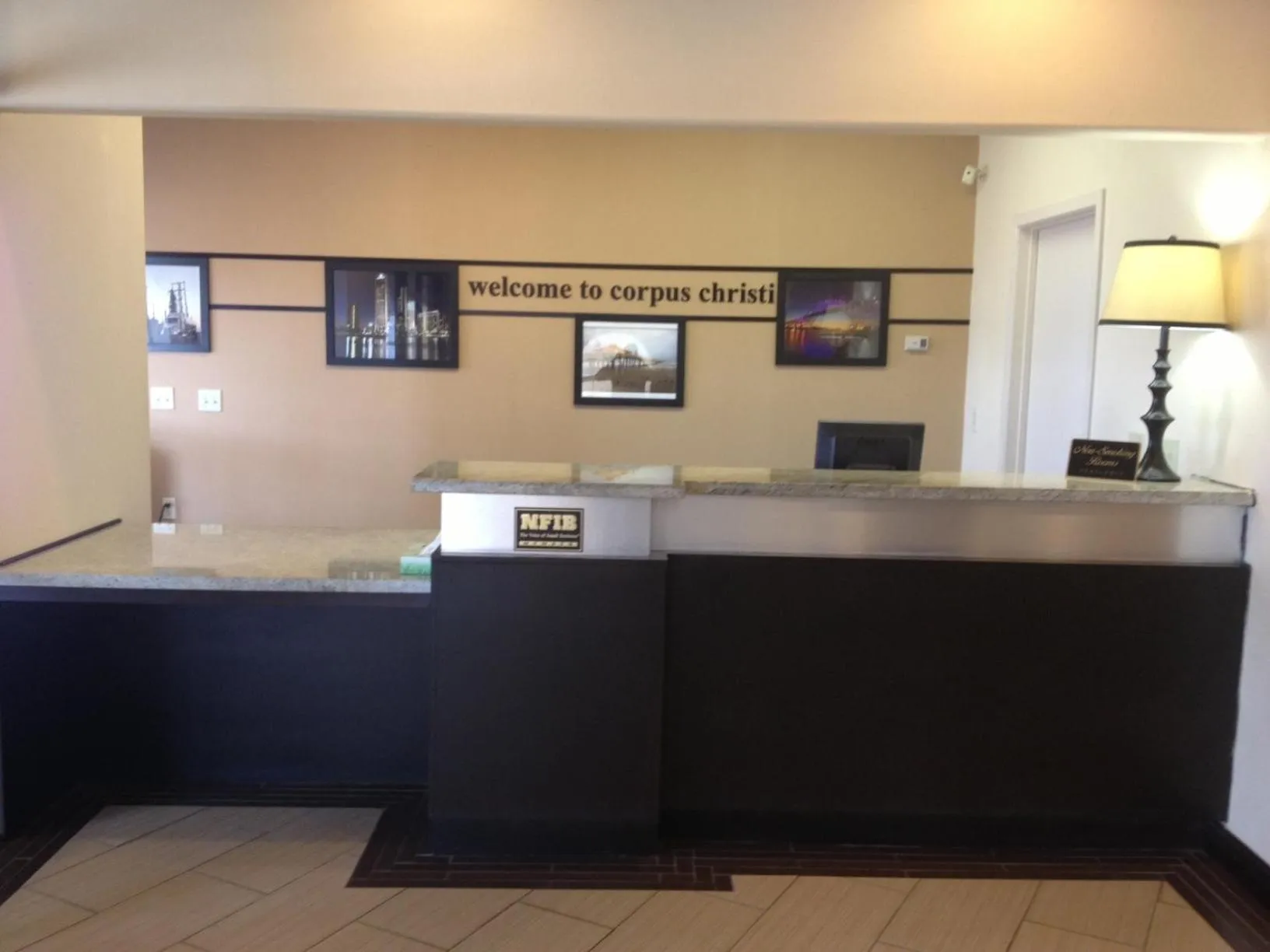 Lobby or reception in Rodeway Inn & Suites Corpus Christi Northwest