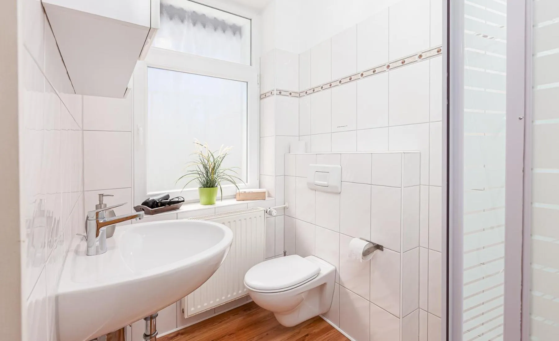 Bathroom in Hotel Rutherbach