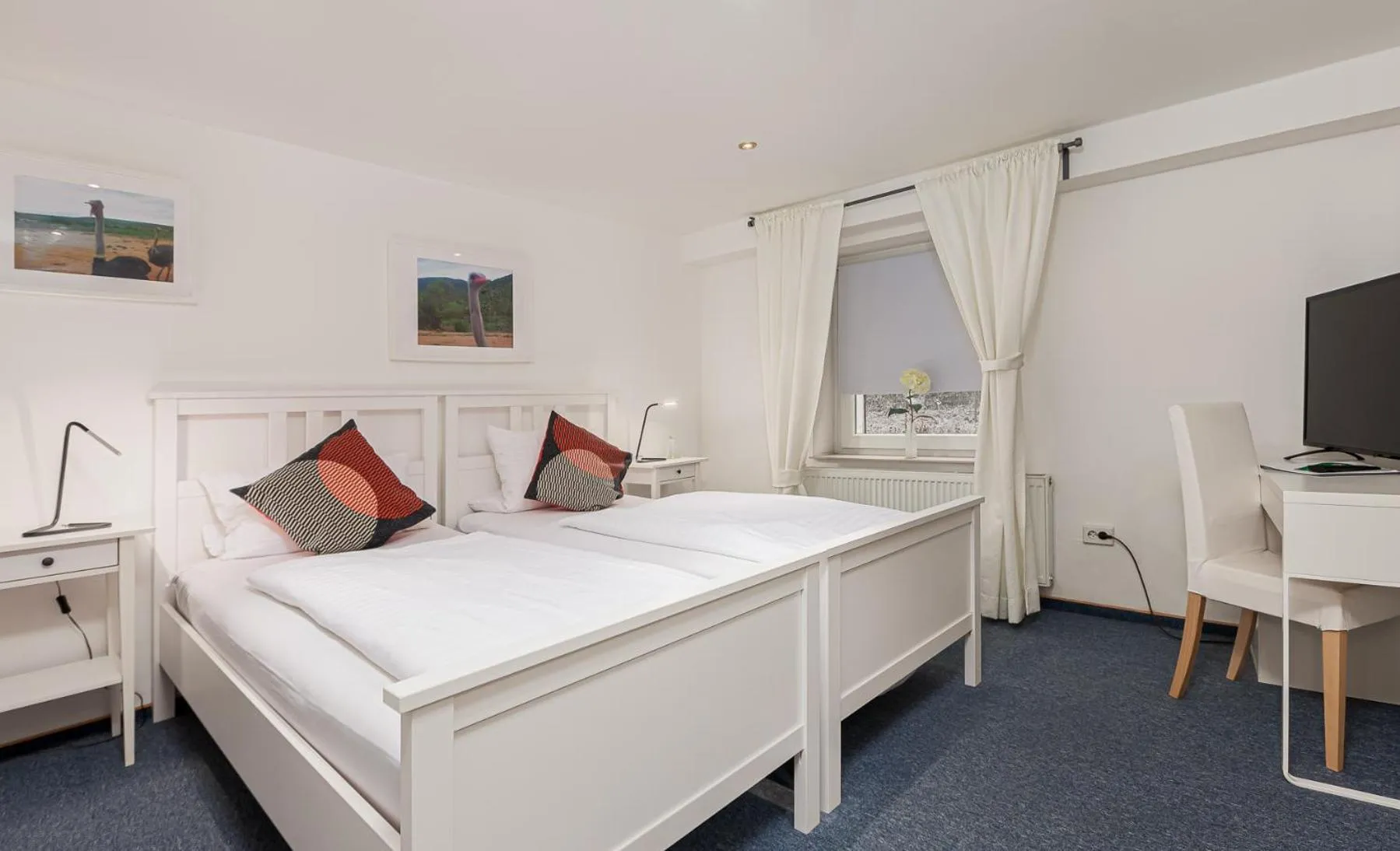 Bed in Hotel Rutherbach