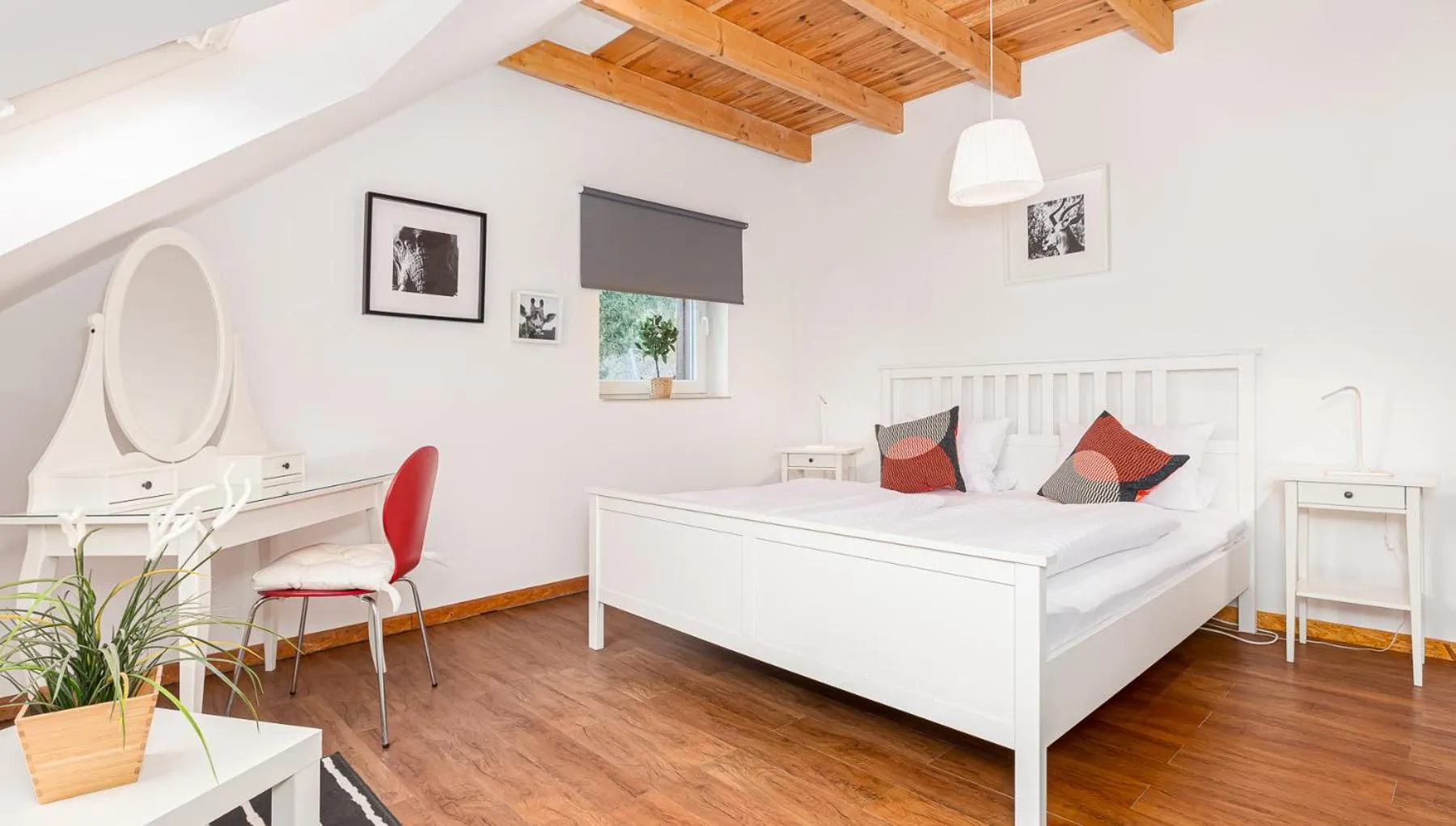 Bed in Hotel Rutherbach