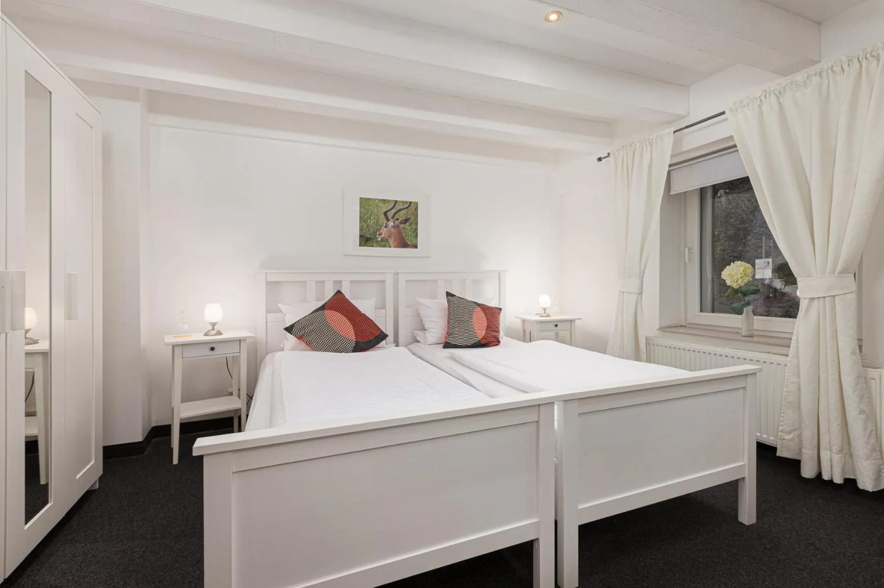 Bed in Hotel Rutherbach