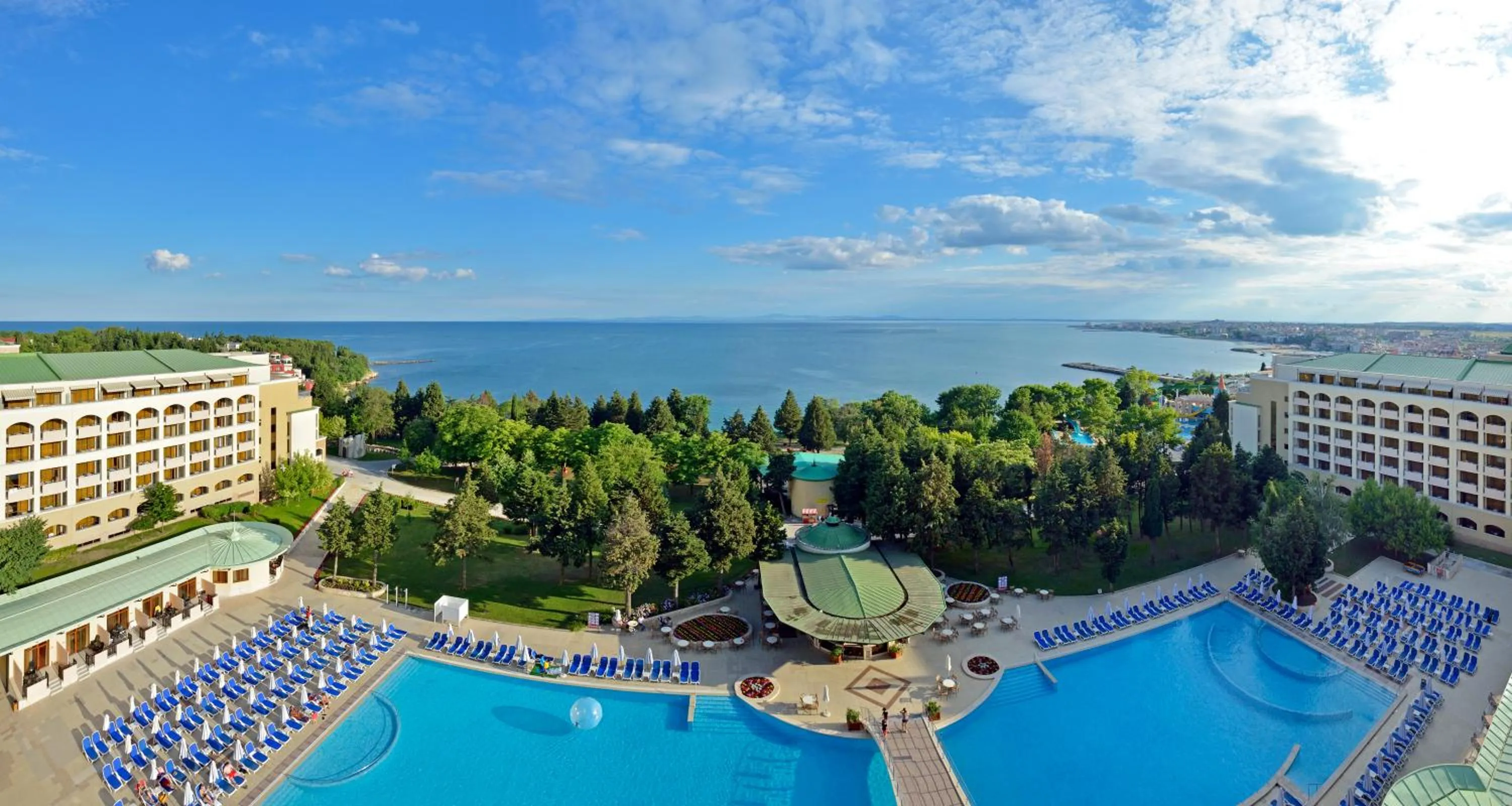 Bird's eye view in Sol Nessebar Palace All Inclusive