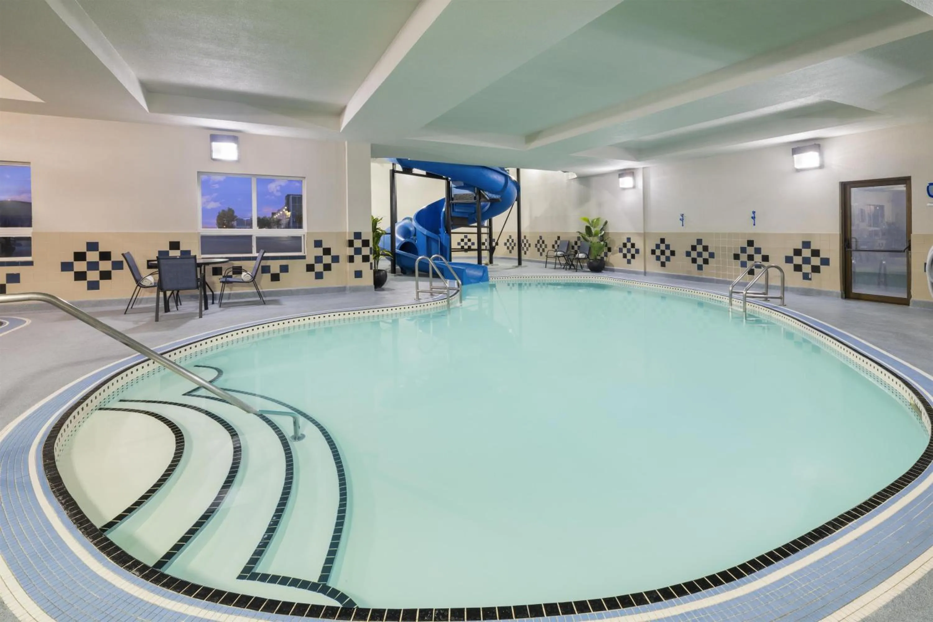 Pool view in Best Western Premier Freeport Inn Calgary Airport