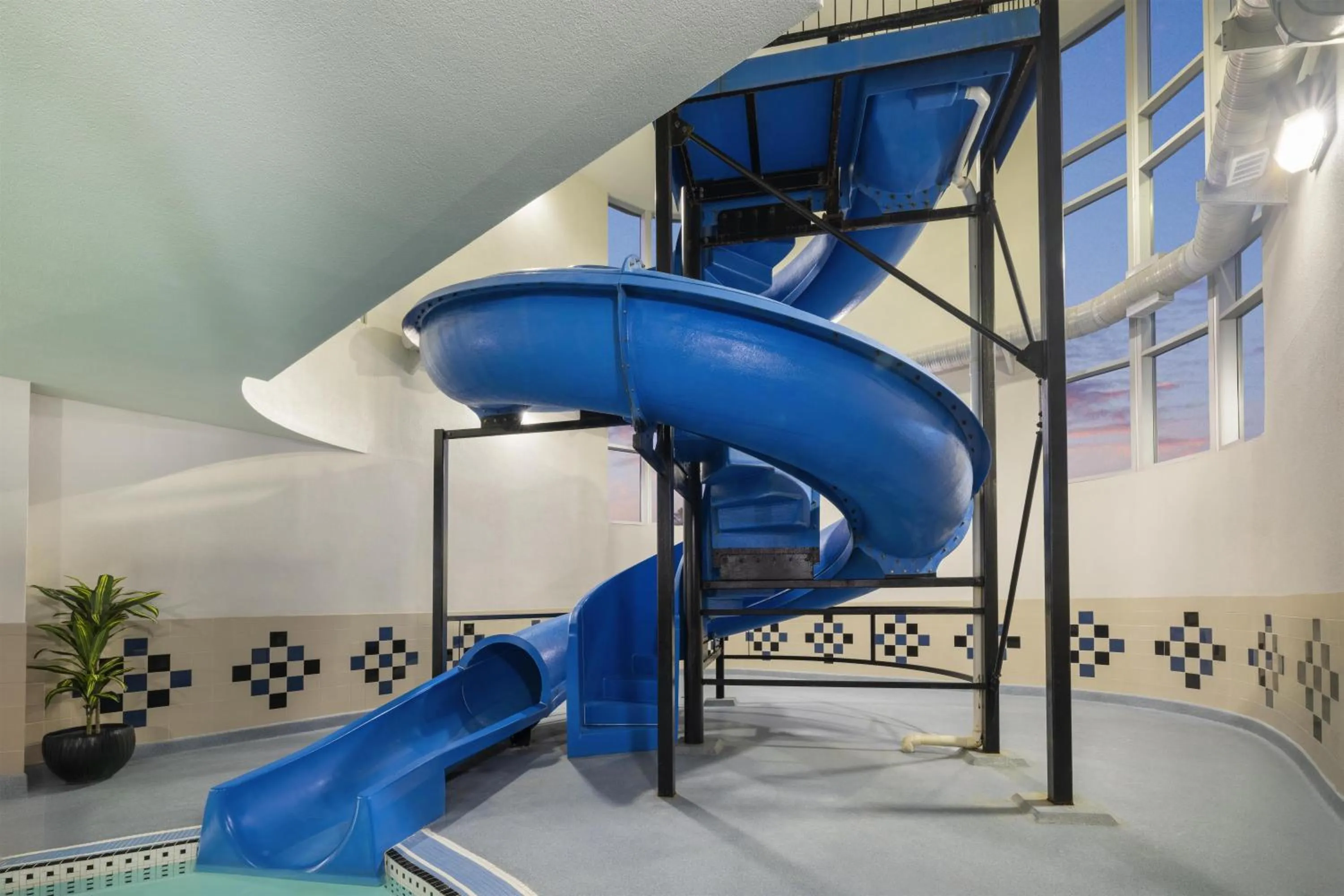 Pool view in Best Western Premier Freeport Inn Calgary Airport