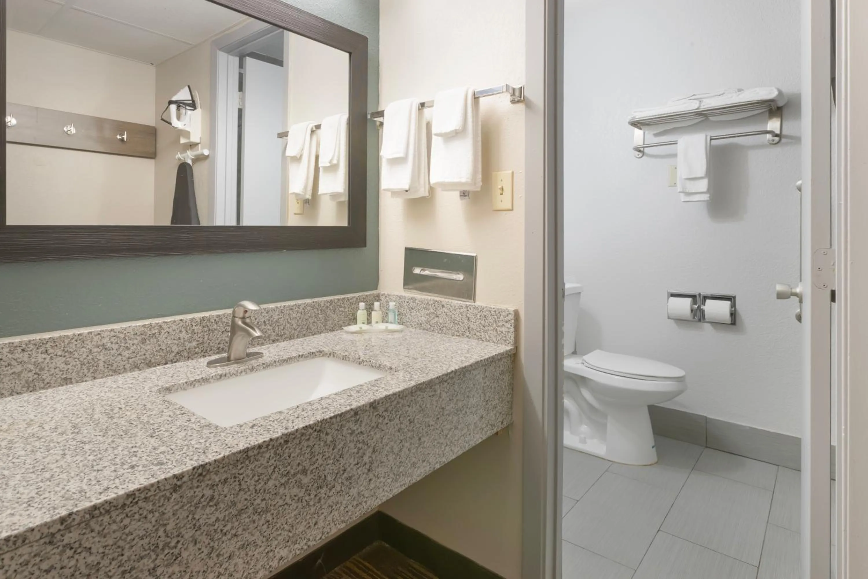 Bathroom in Quality Inn Newton at I-80