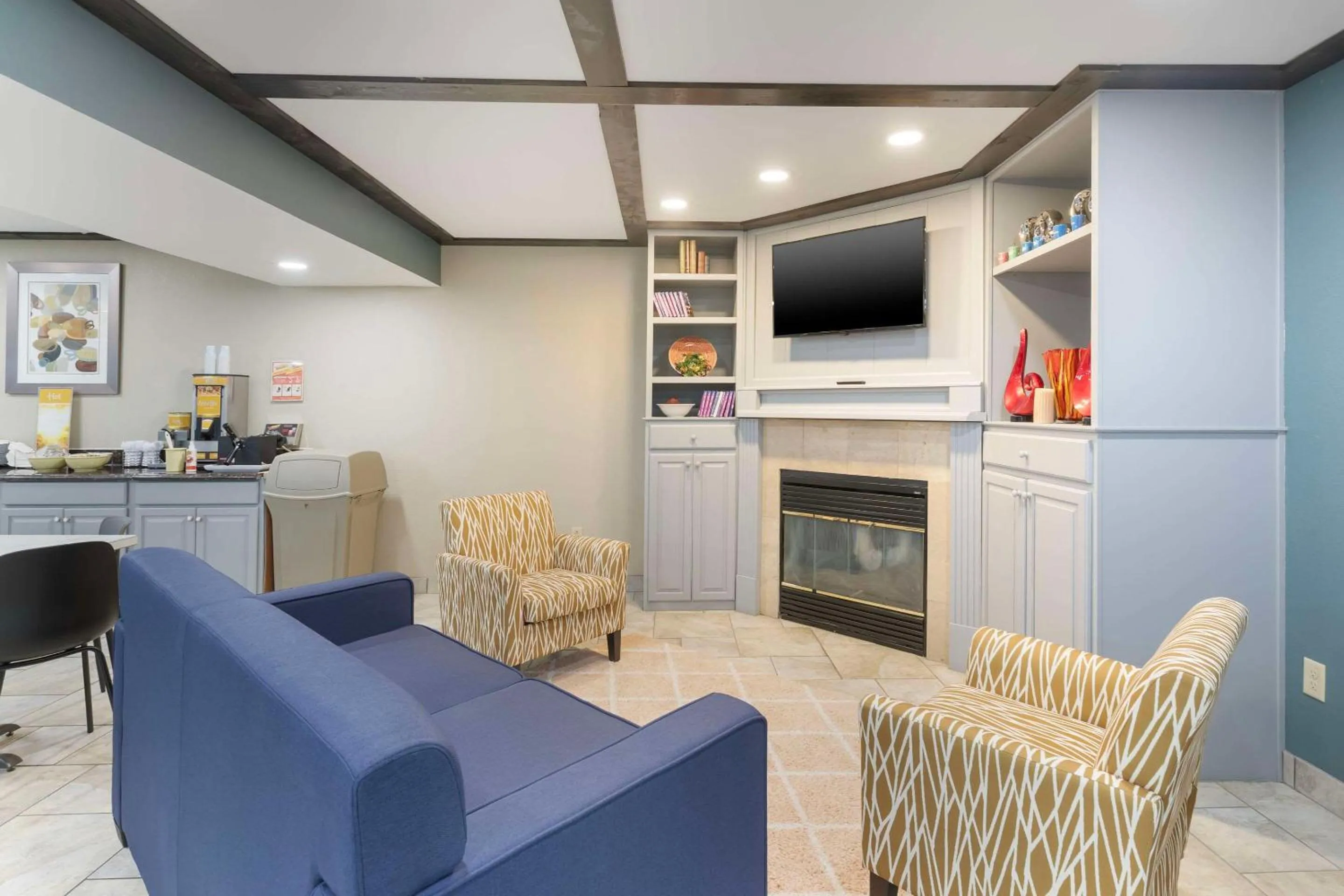 Lobby or reception in Quality Inn Newton at I-80